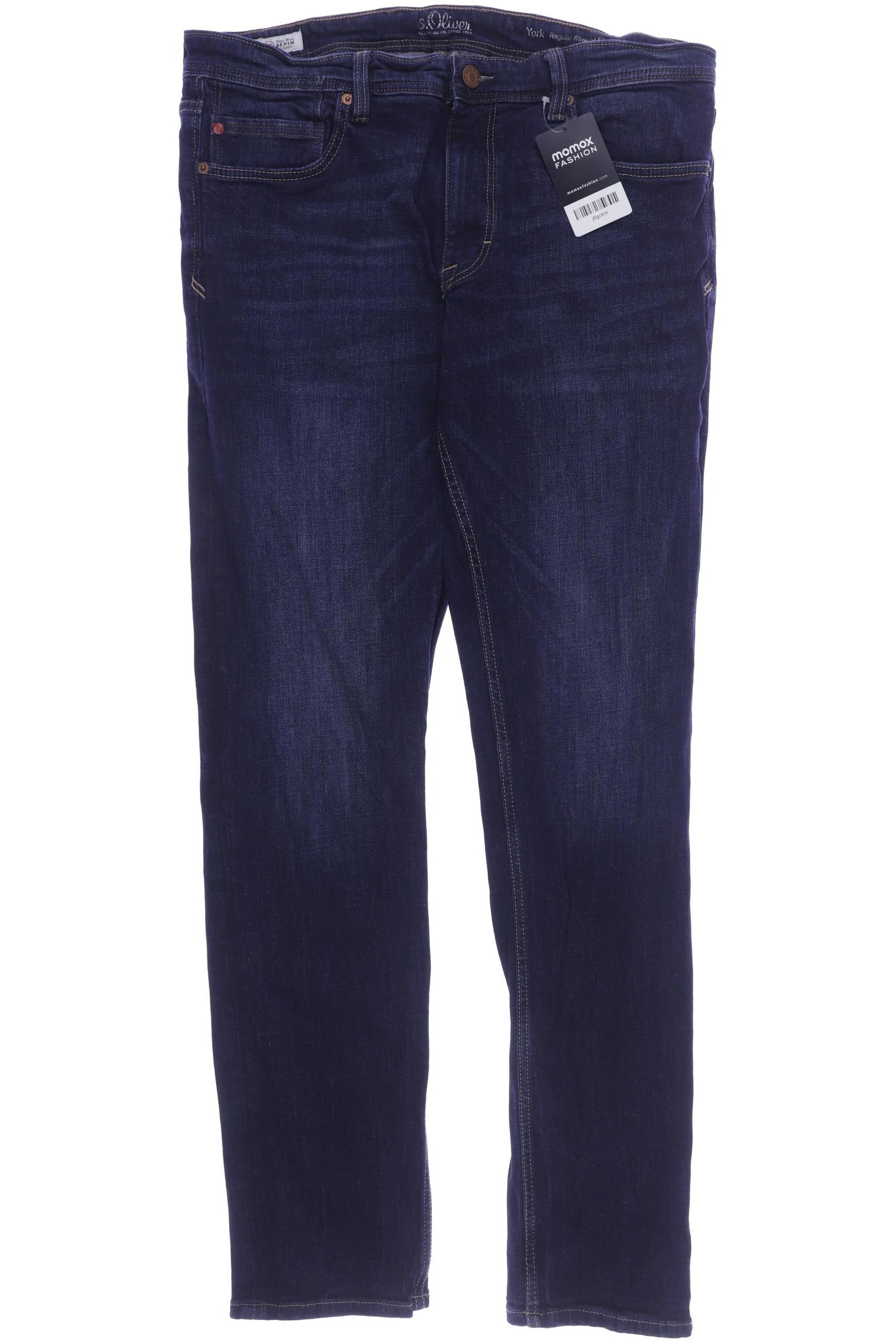 

s.Oliver Damen Jeans, marineblau