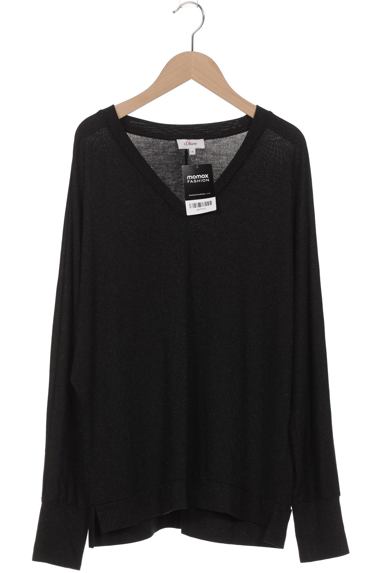 

s.Oliver Damen Pullover, schwarz, Gr. 38