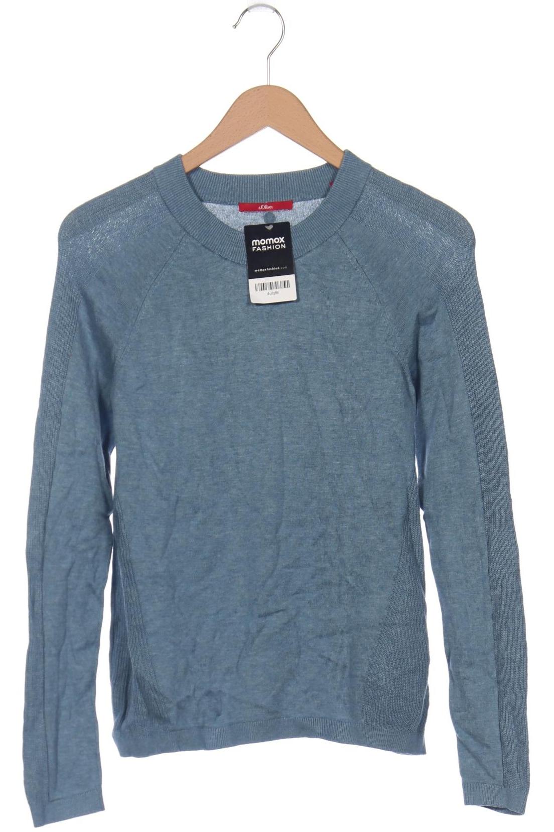 

s.Oliver Damen Pullover, blau, Gr. 38