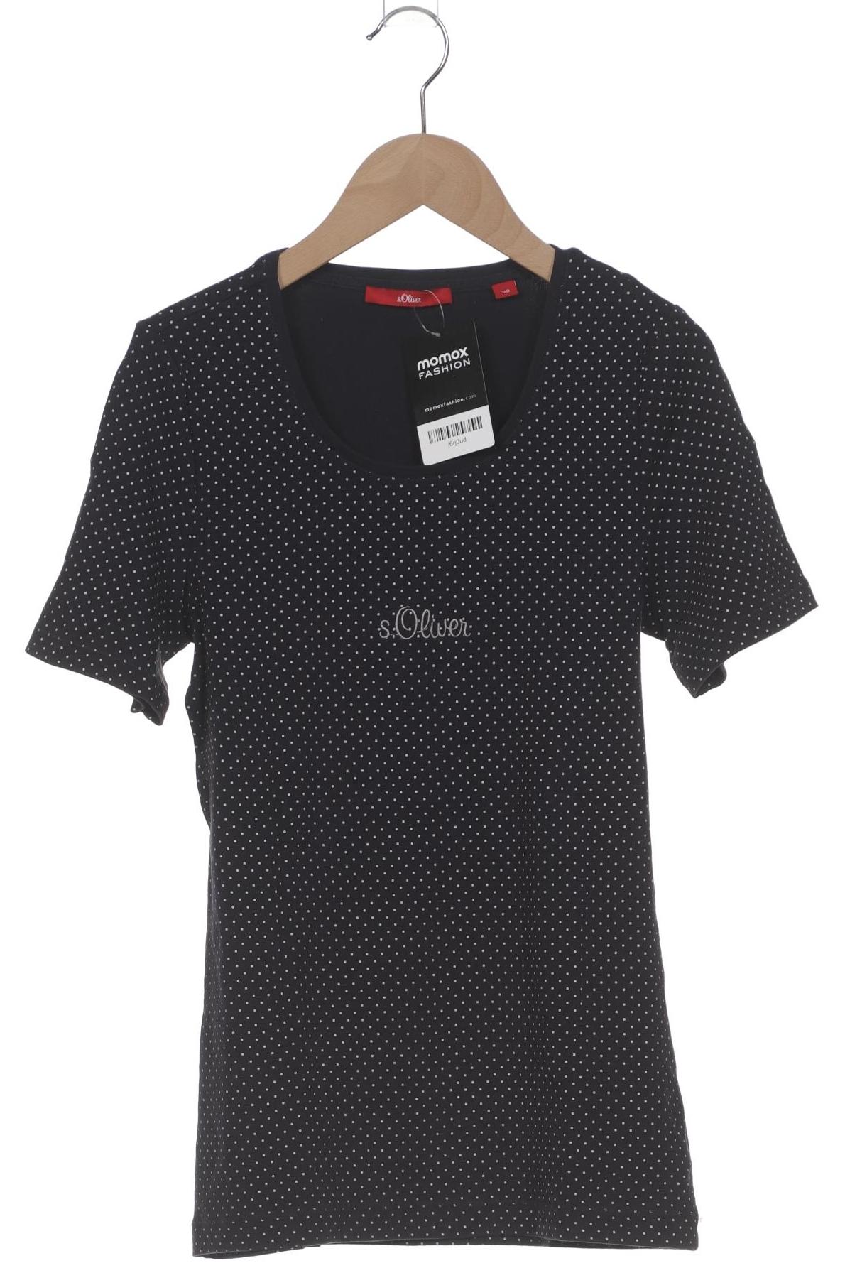 

s.Oliver Damen T-Shirt, marineblau, Gr. 38