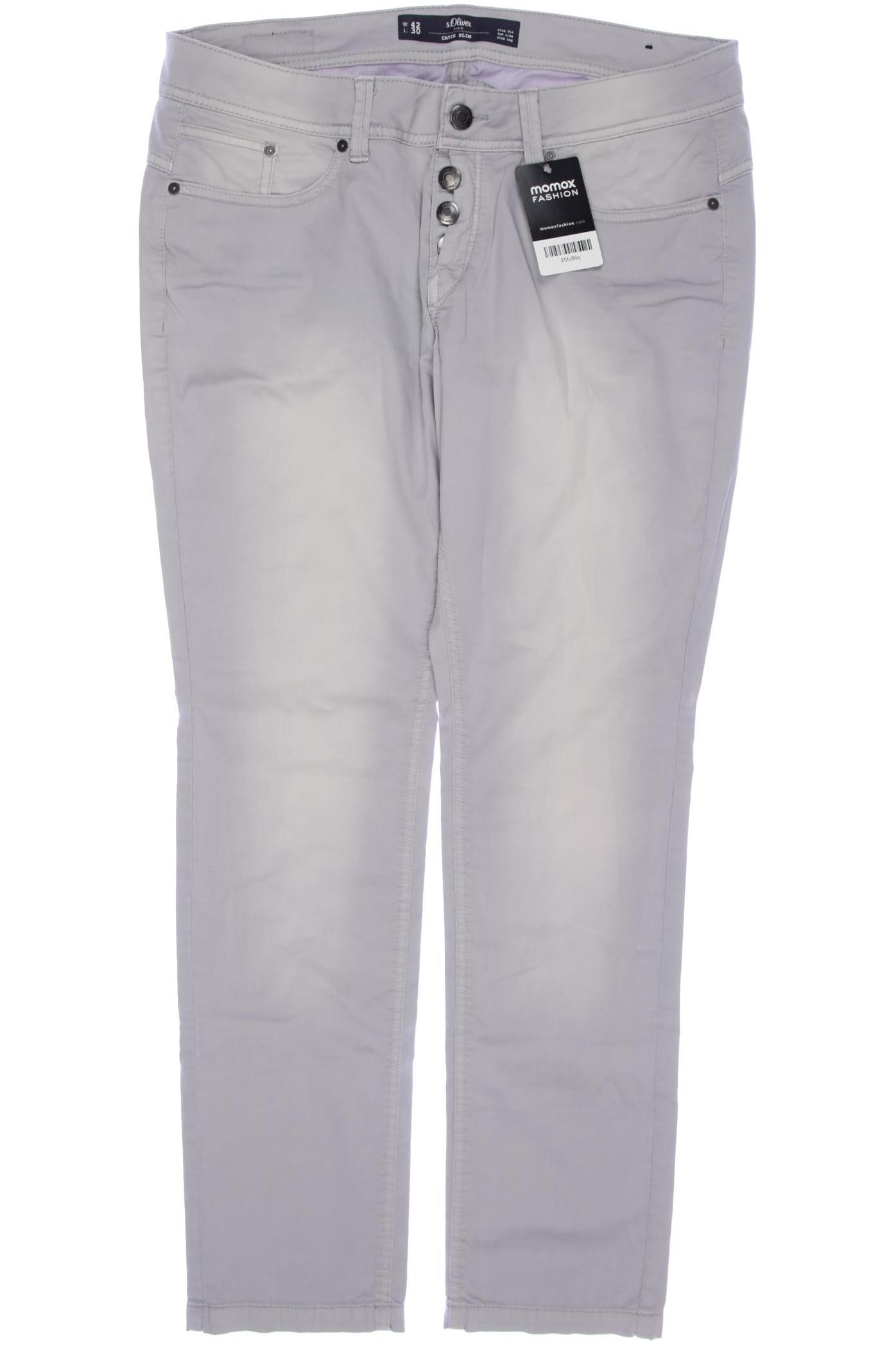 

s.Oliver Damen Stoffhose, grau, Gr. 42