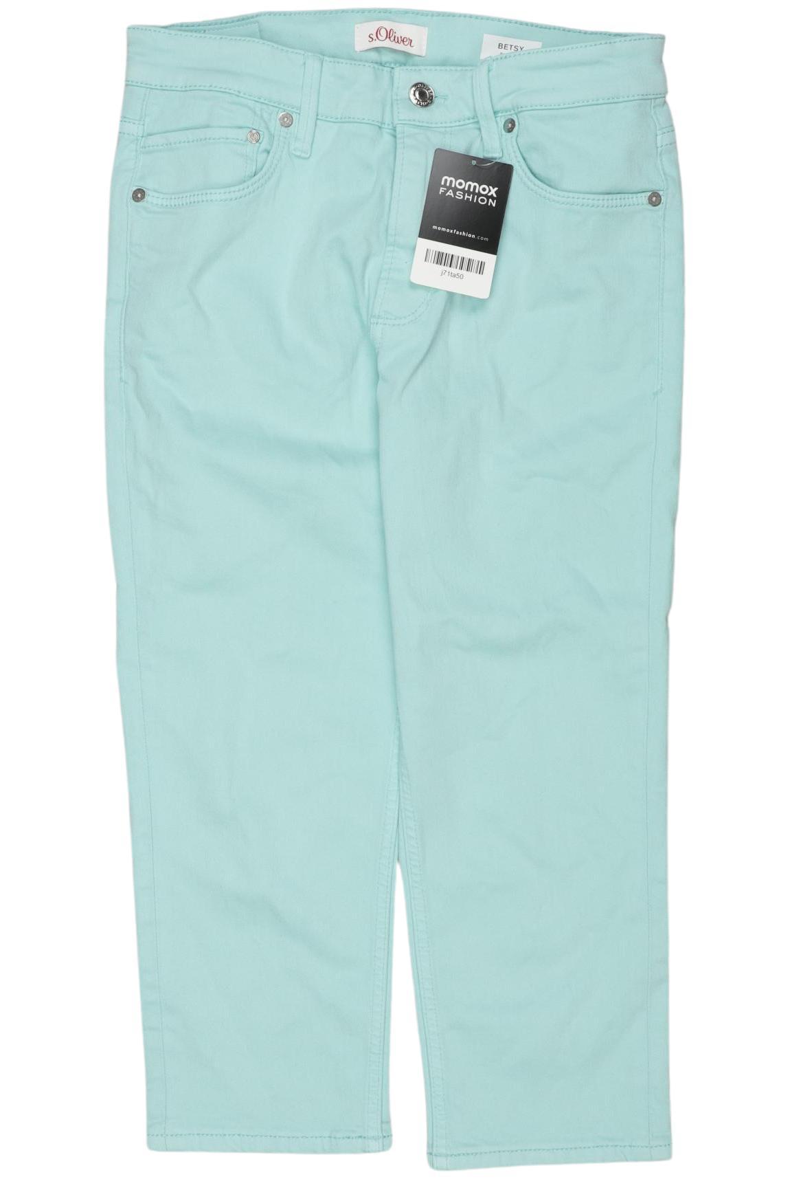 

s.Oliver Damen Jeans, türkis, Gr. 34