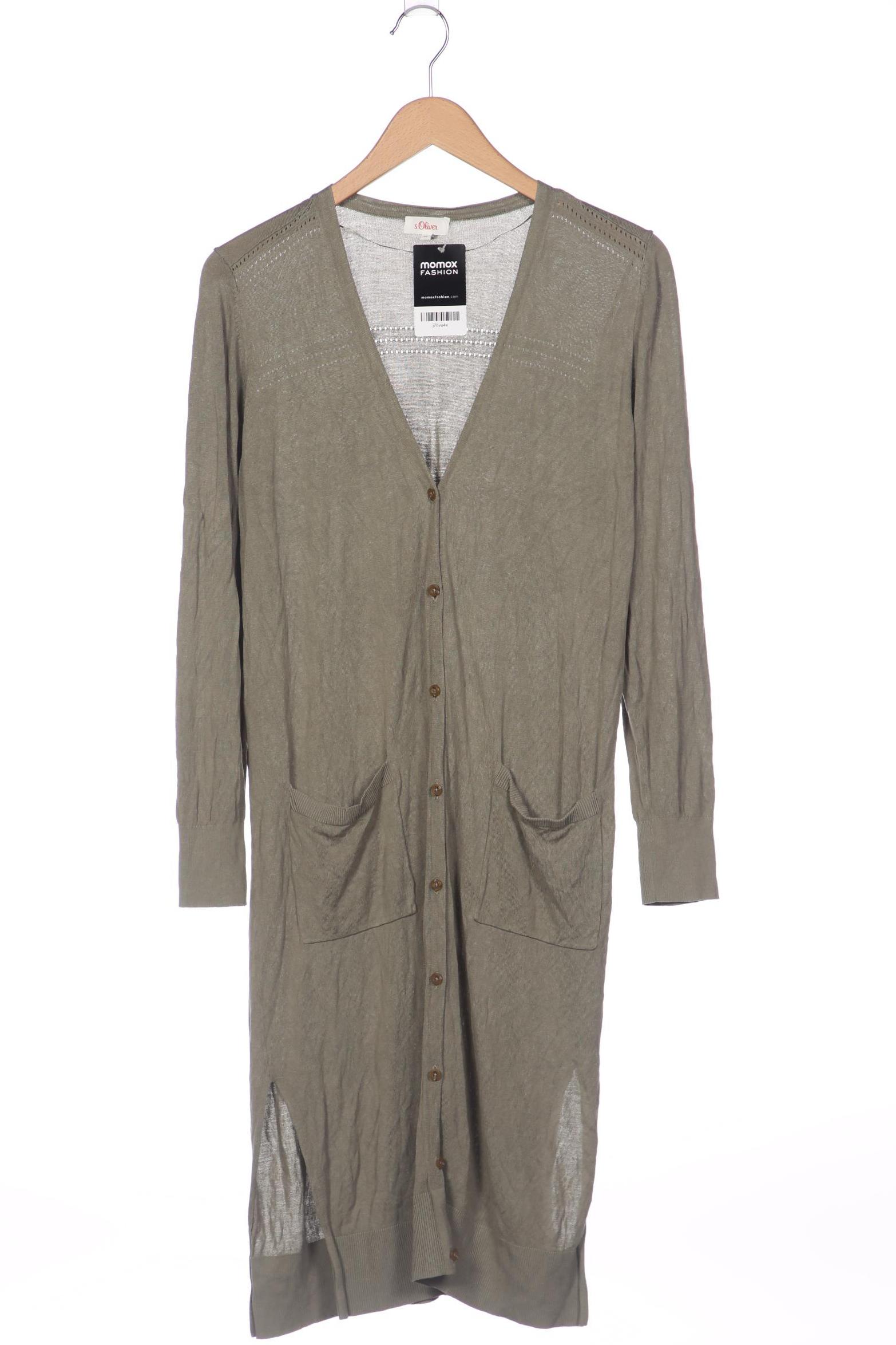 

s.Oliver Damen Strickjacke, hellgrün, Gr. 44