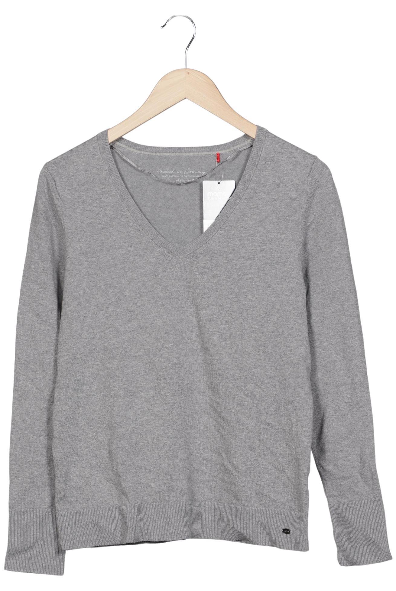 

s.Oliver Damen Pullover, grau, Gr. 38