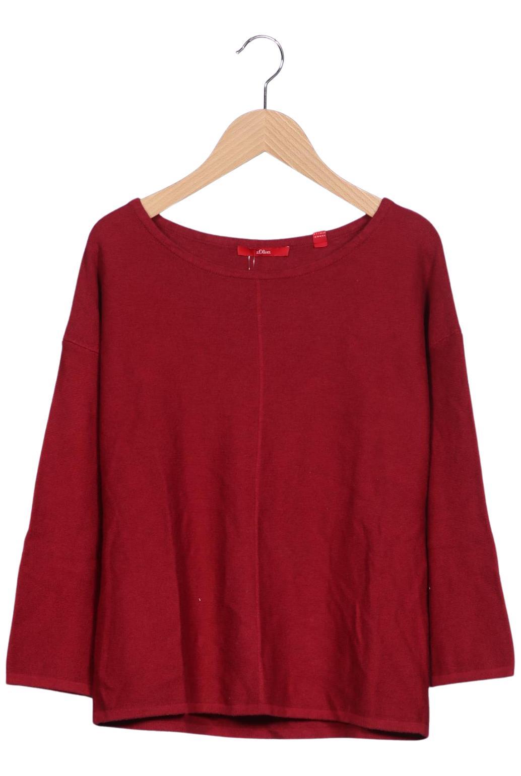 

s.Oliver Damen Pullover, rot, Gr. 36