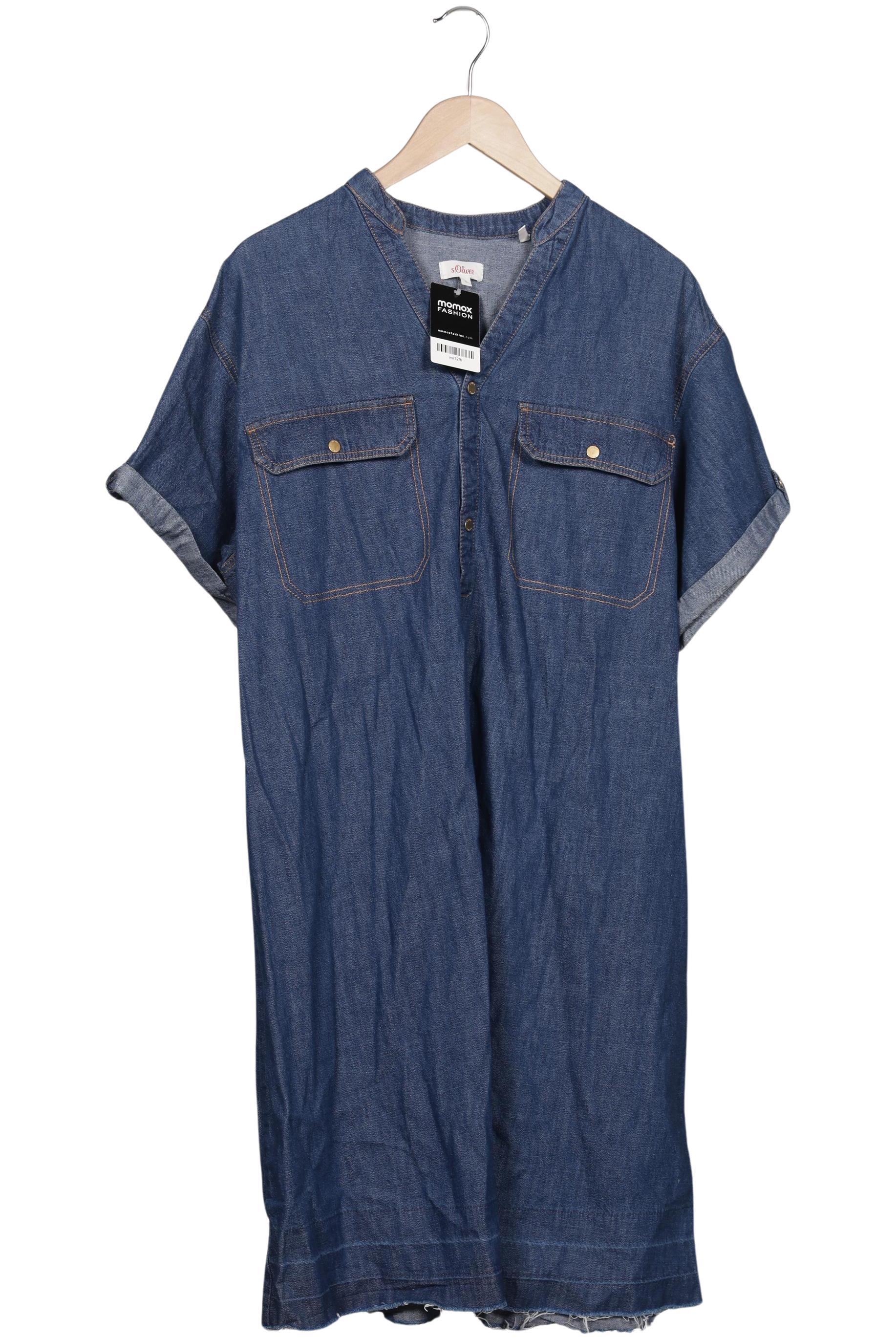 

s.Oliver Damen Kleid, blau, Gr. 42
