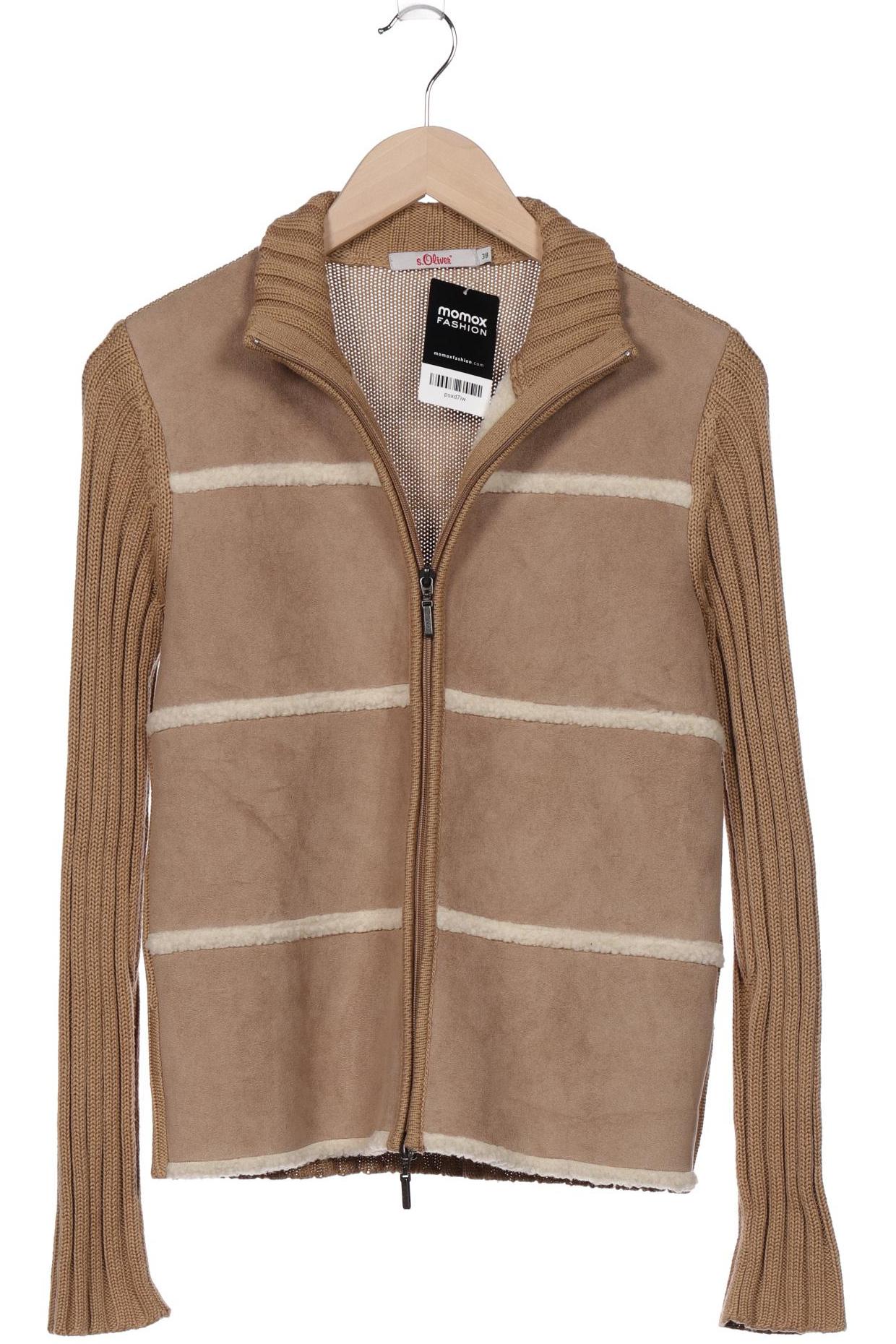 

s.Oliver Damen Jacke, beige, Gr. 38