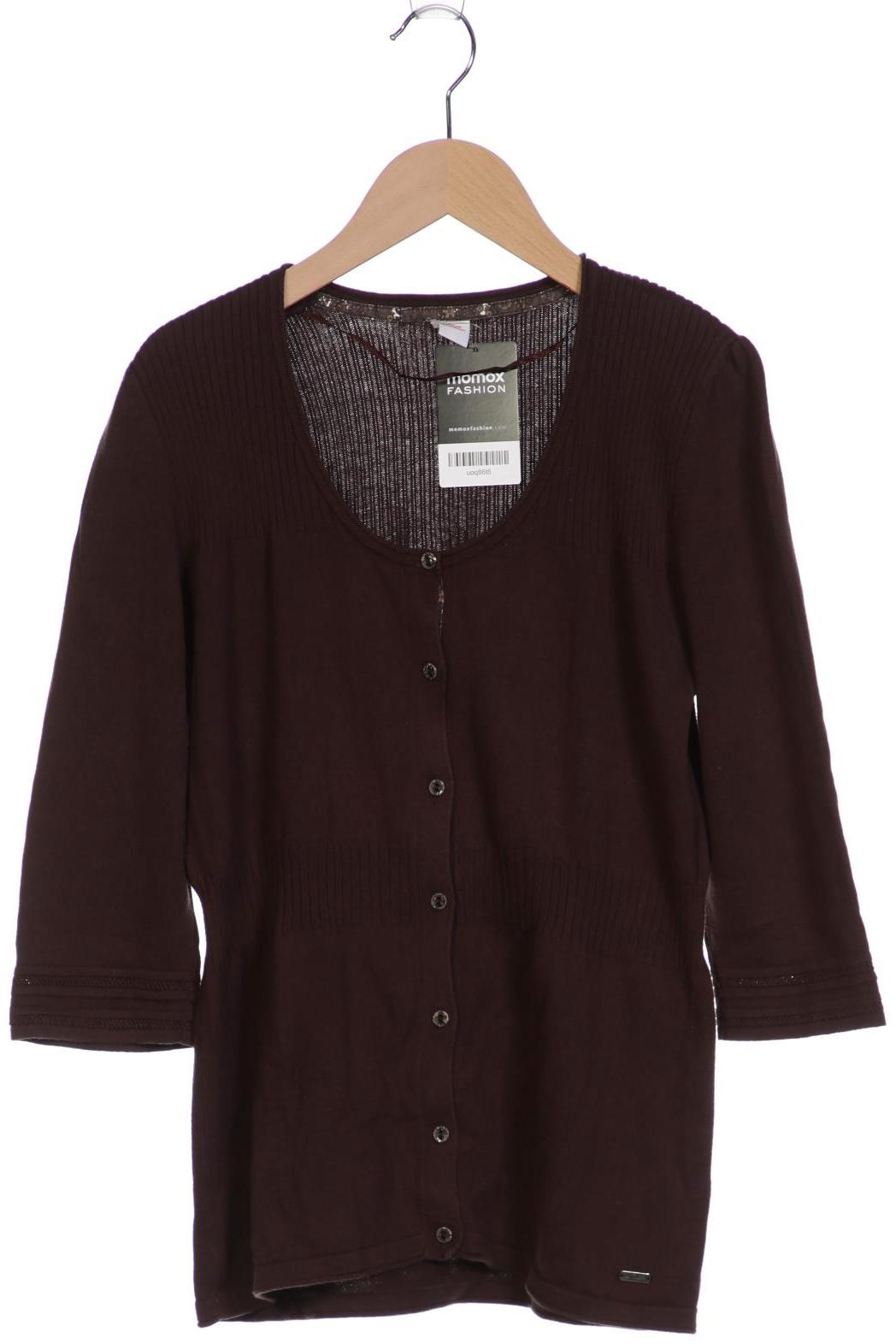 

s.Oliver Damen Strickjacke, braun, Gr. 42