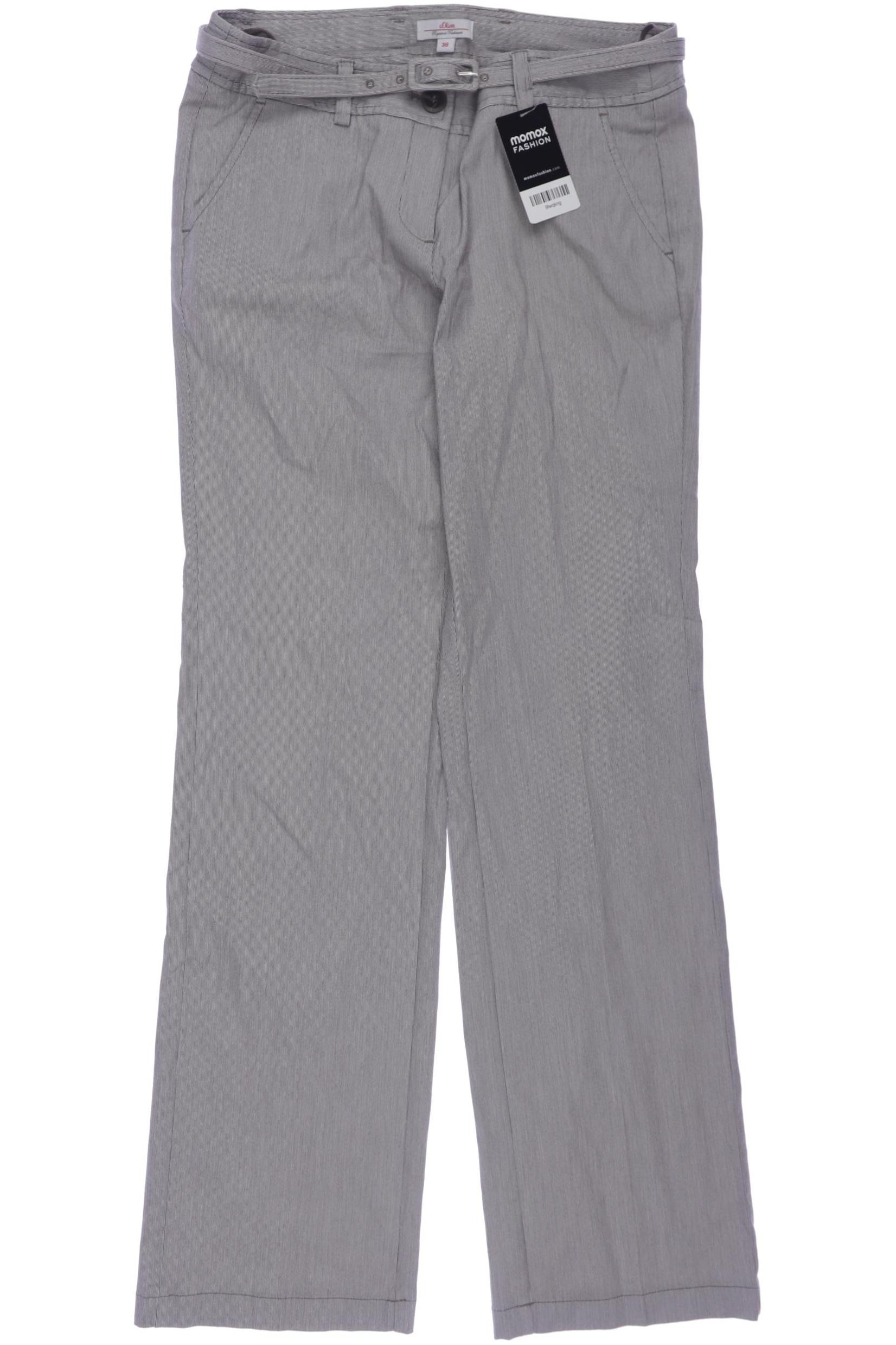 

s.Oliver Damen Stoffhose, grau, Gr. 38