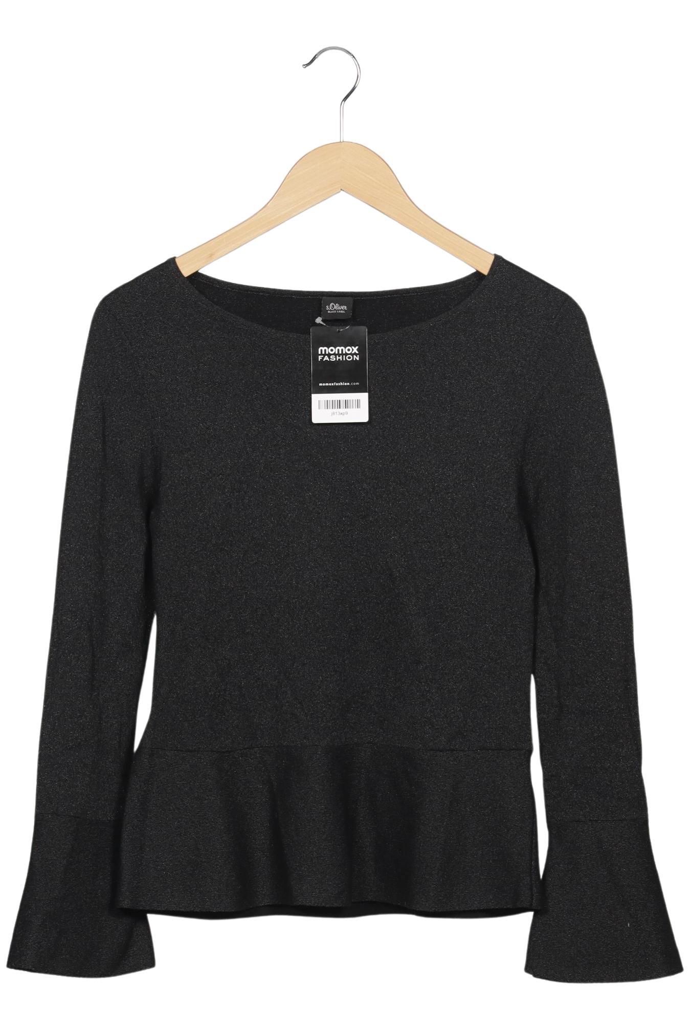 

s.Oliver Damen Langarmshirt, grau, Gr. 36