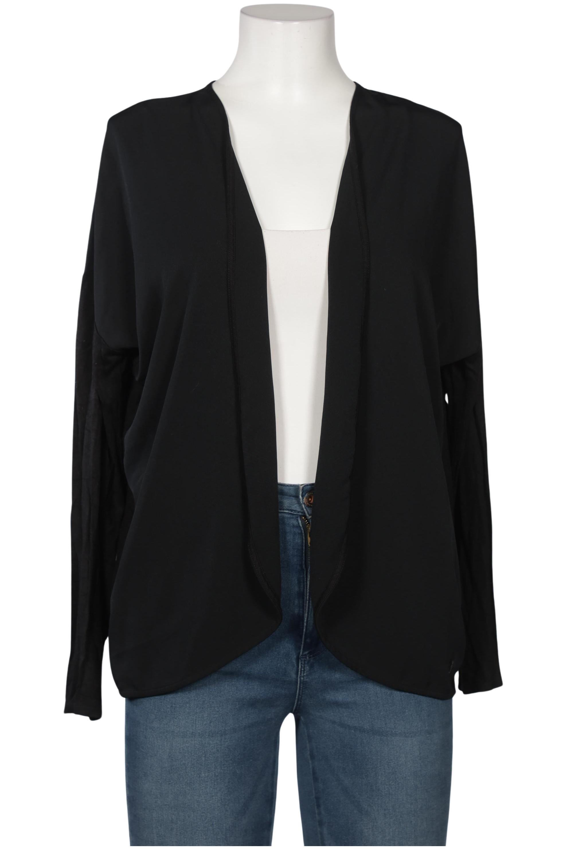 

s.Oliver Damen Strickjacke, schwarz, Gr. 38