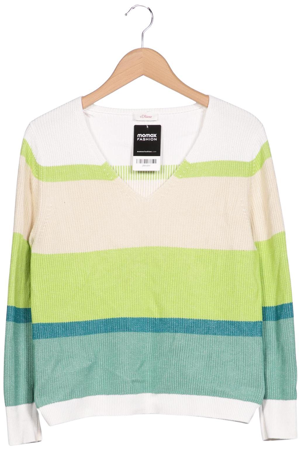 

s.Oliver Damen Pullover, mehrfarbig, Gr. 34