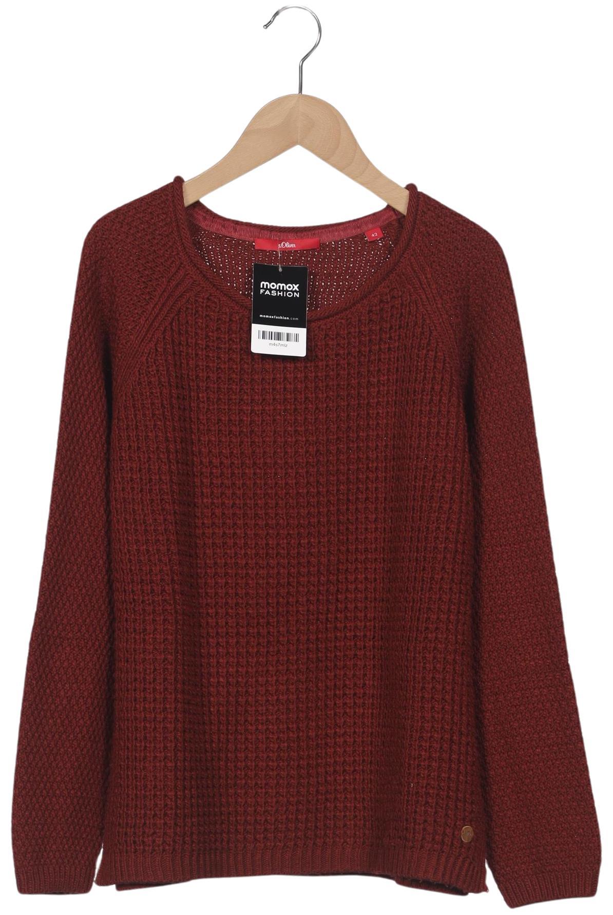 

s.Oliver Damen Pullover, bordeaux, Gr. 42