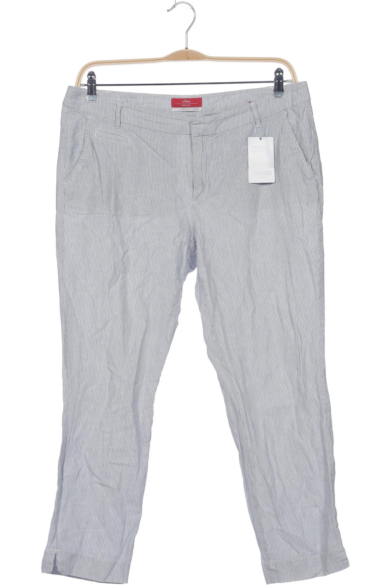 

s.Oliver Damen Stoffhose, blau, Gr. 42