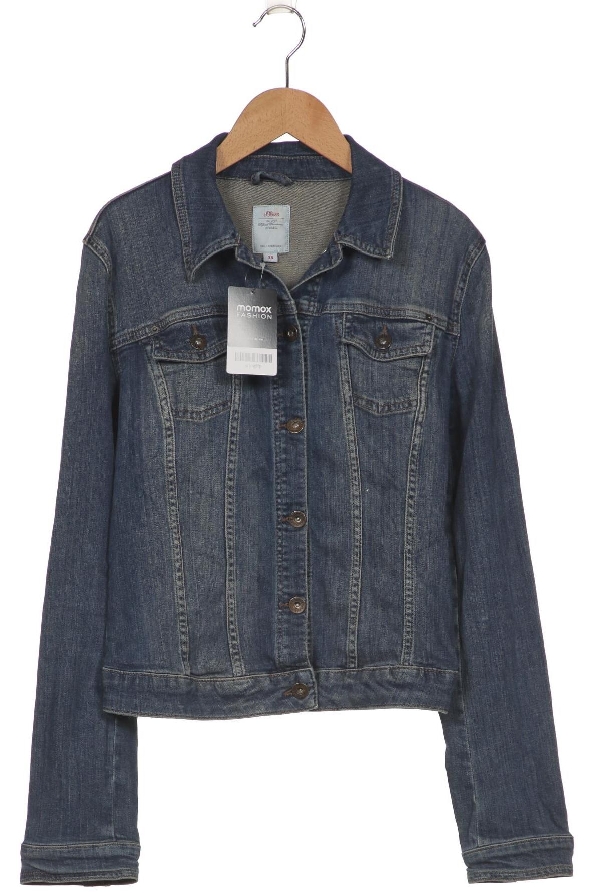 

s.Oliver Damen Jacke, blau