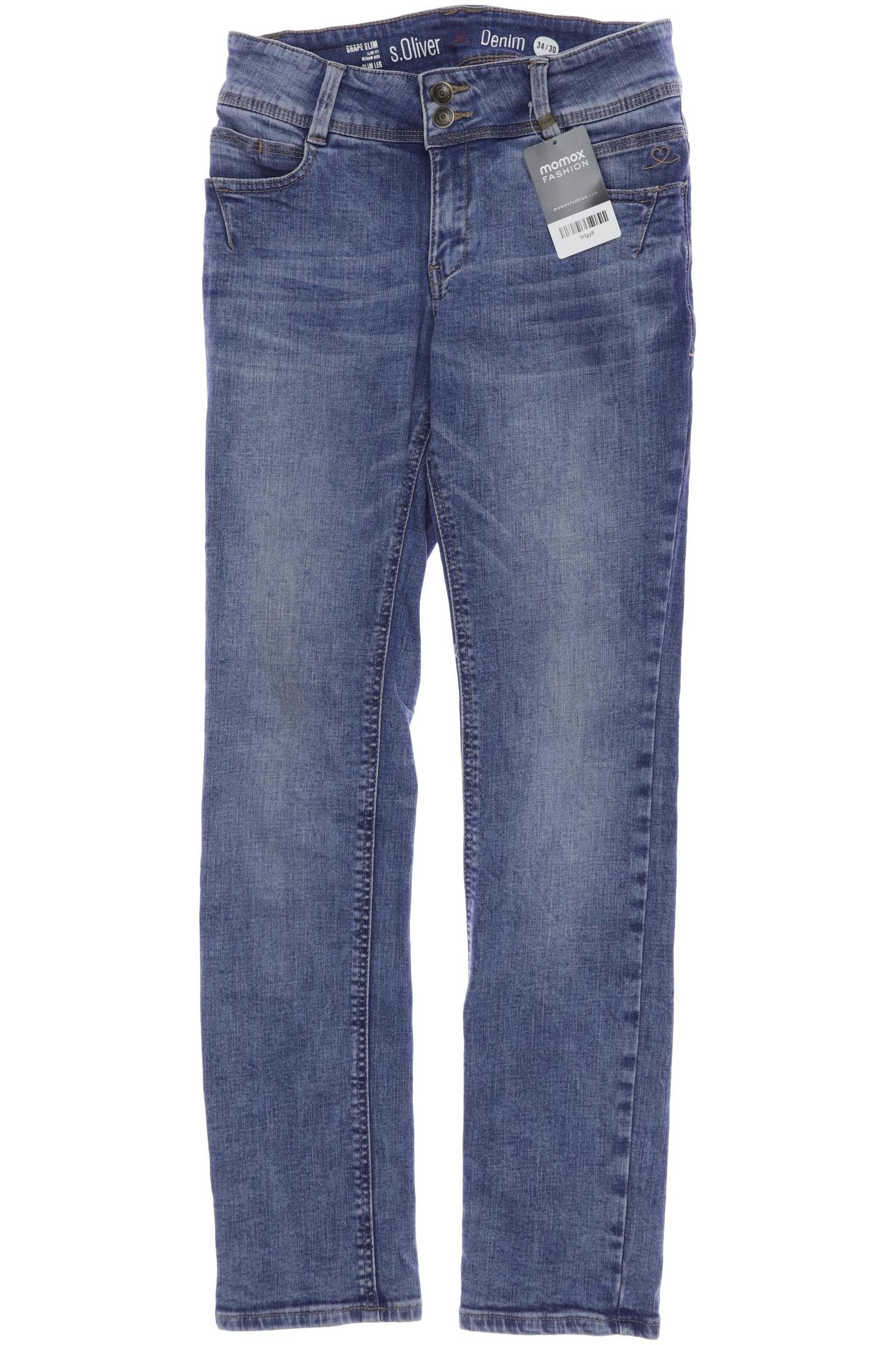 

s.Oliver Damen Jeans, blau, Gr. 34