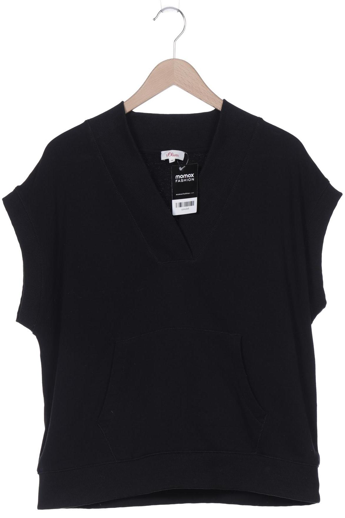 

s.Oliver Damen Sweatshirt, schwarz, Gr. 38