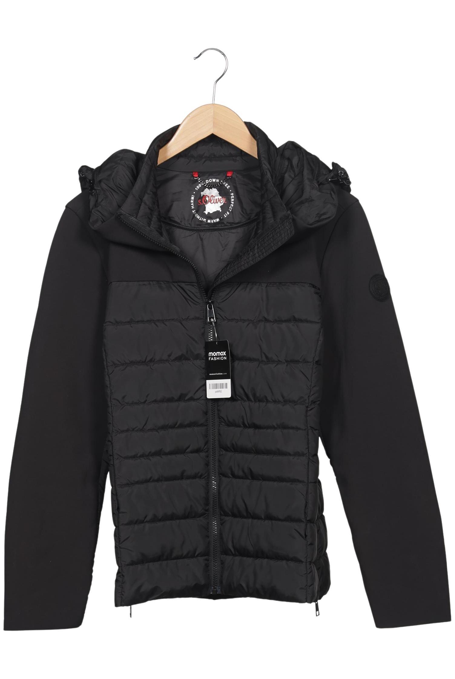 

s.Oliver Damen Jacke, schwarz, Gr. 42