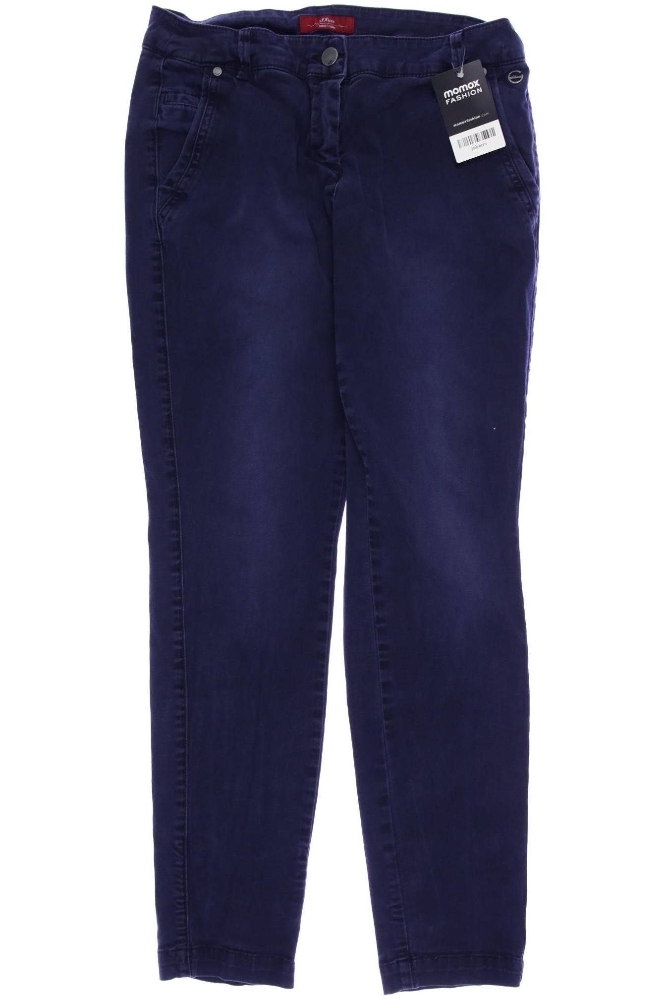 

s.Oliver Damen Stoffhose, marineblau, Gr. 36