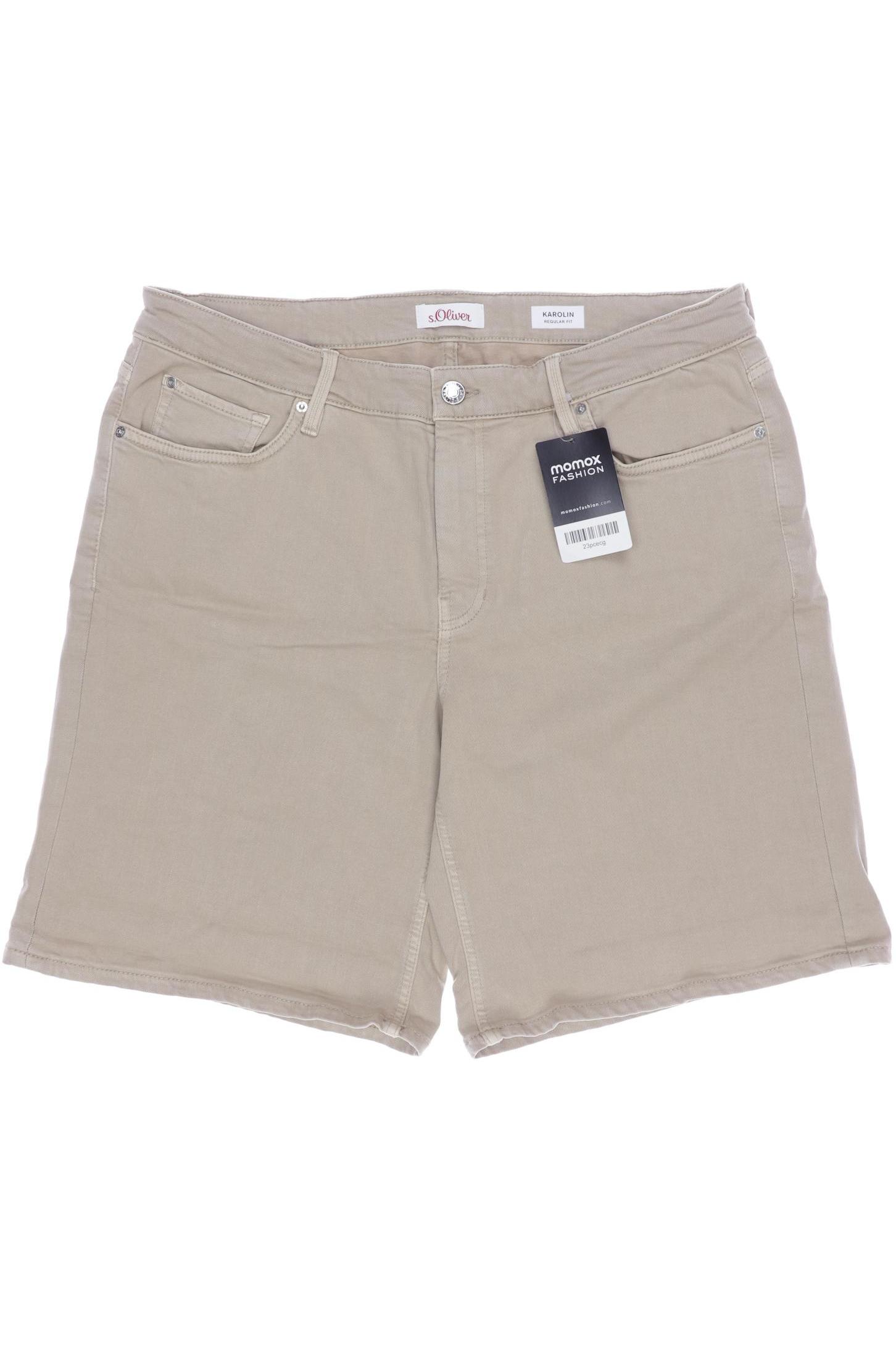 

s.Oliver Damen Shorts, beige, Gr. 42