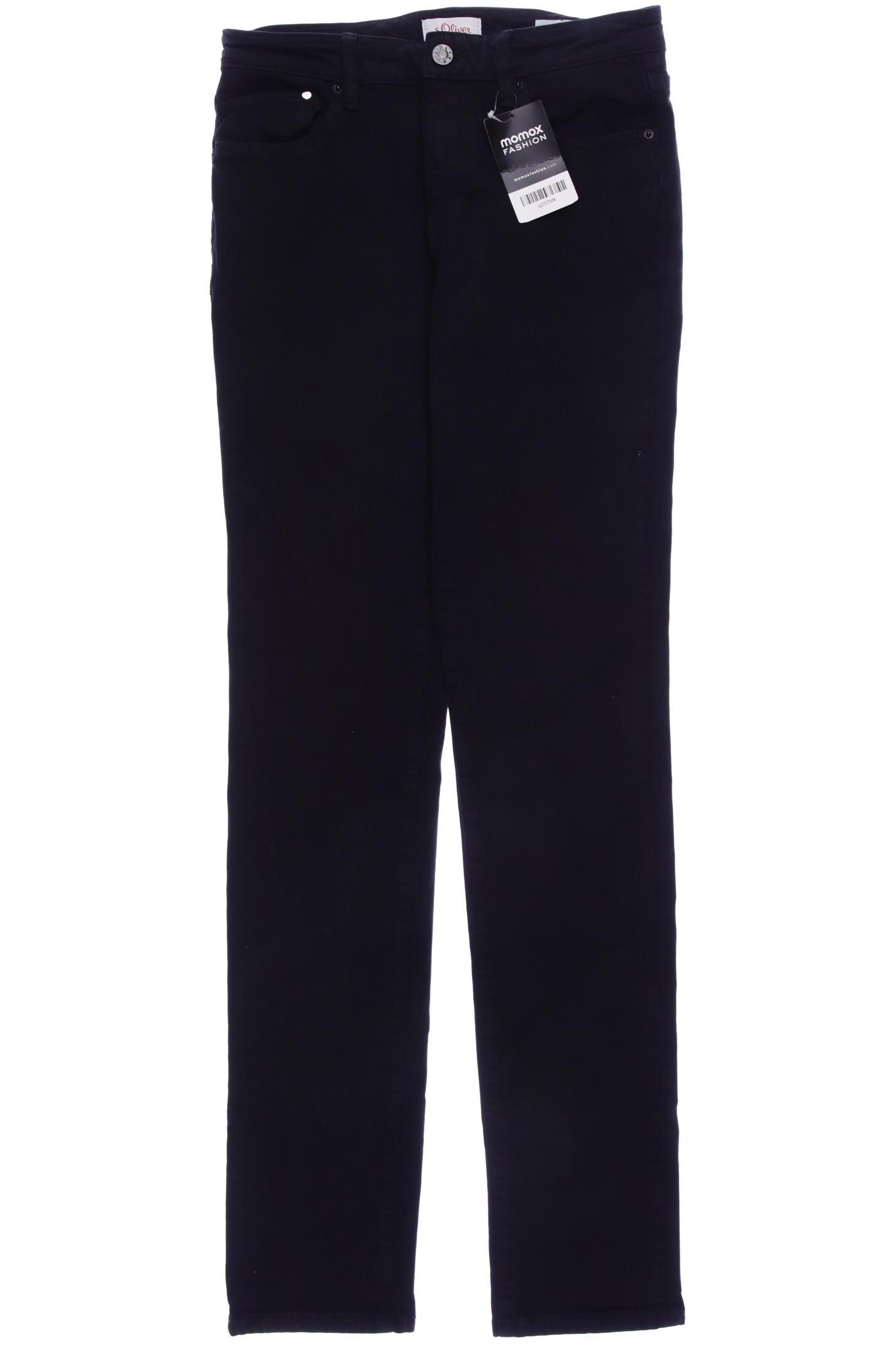 

s.Oliver Damen Jeans, schwarz, Gr. 34