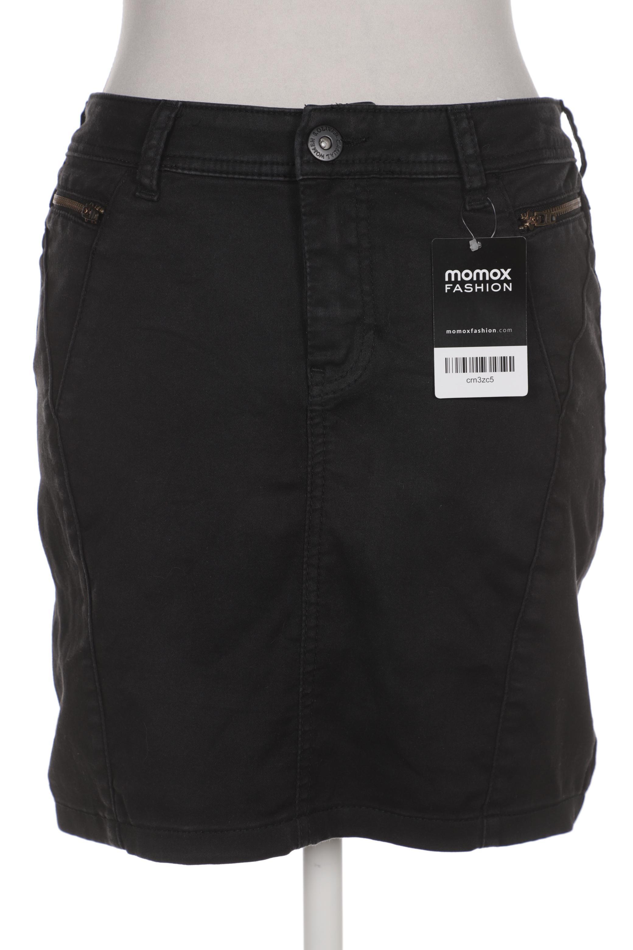 

s.Oliver Damen Rock, schwarz, Gr. 36