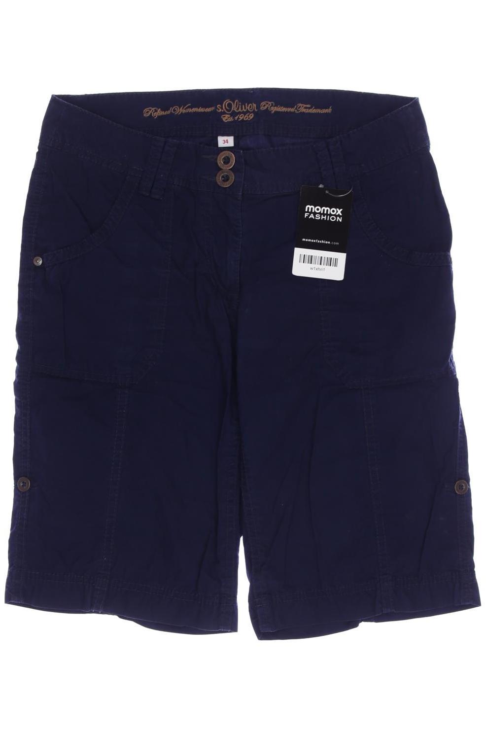 

s.Oliver Damen Shorts, marineblau, Gr. 34
