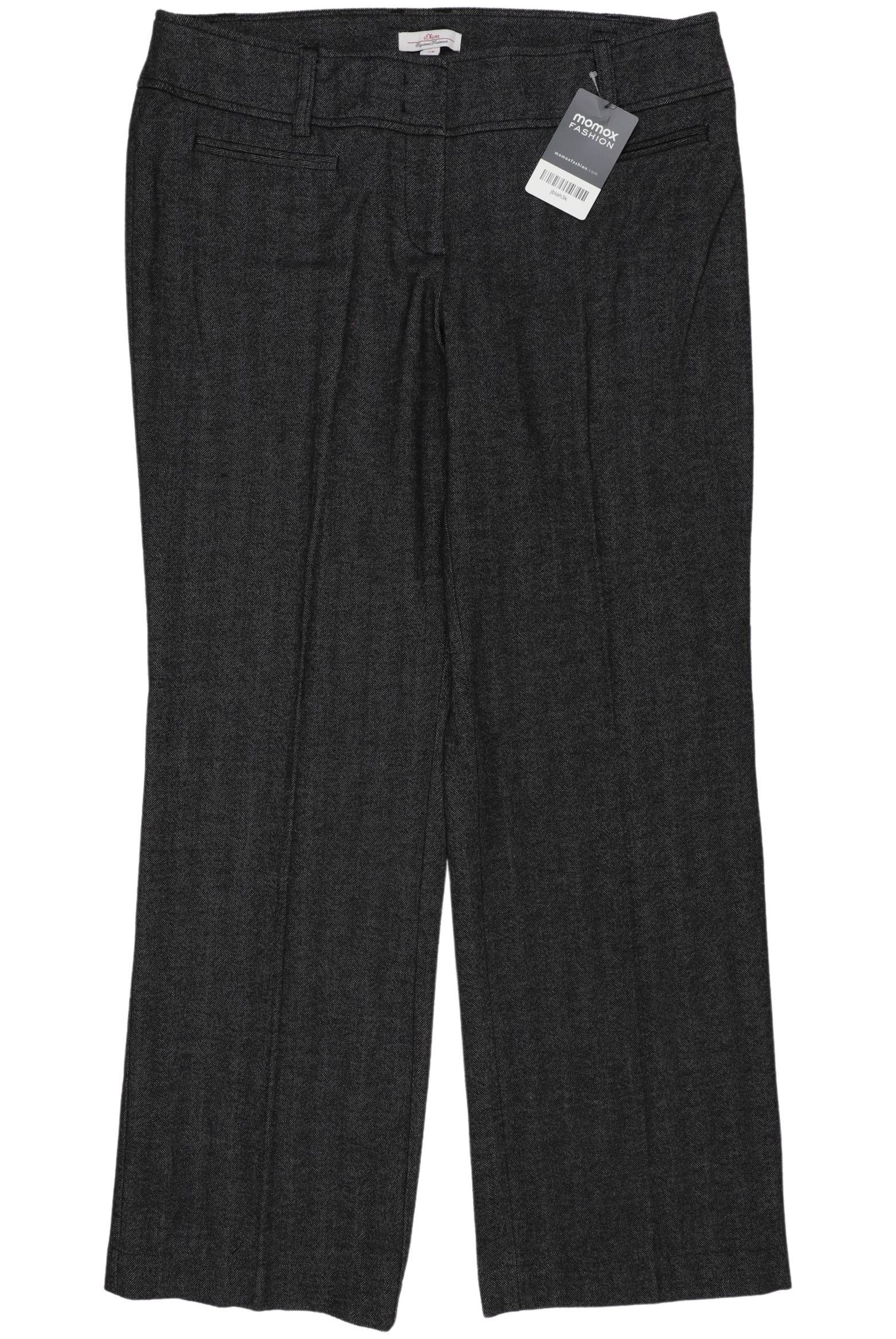 

s.Oliver Damen Stoffhose, grau, Gr. 40