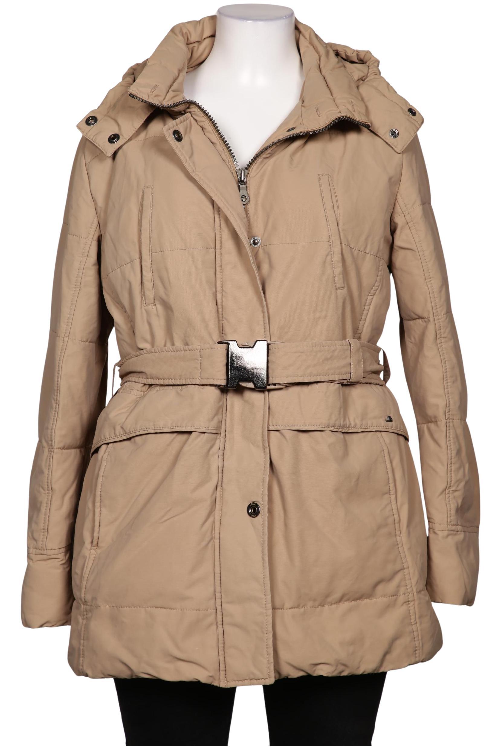 

s.Oliver Damen Mantel, beige, Gr. 44