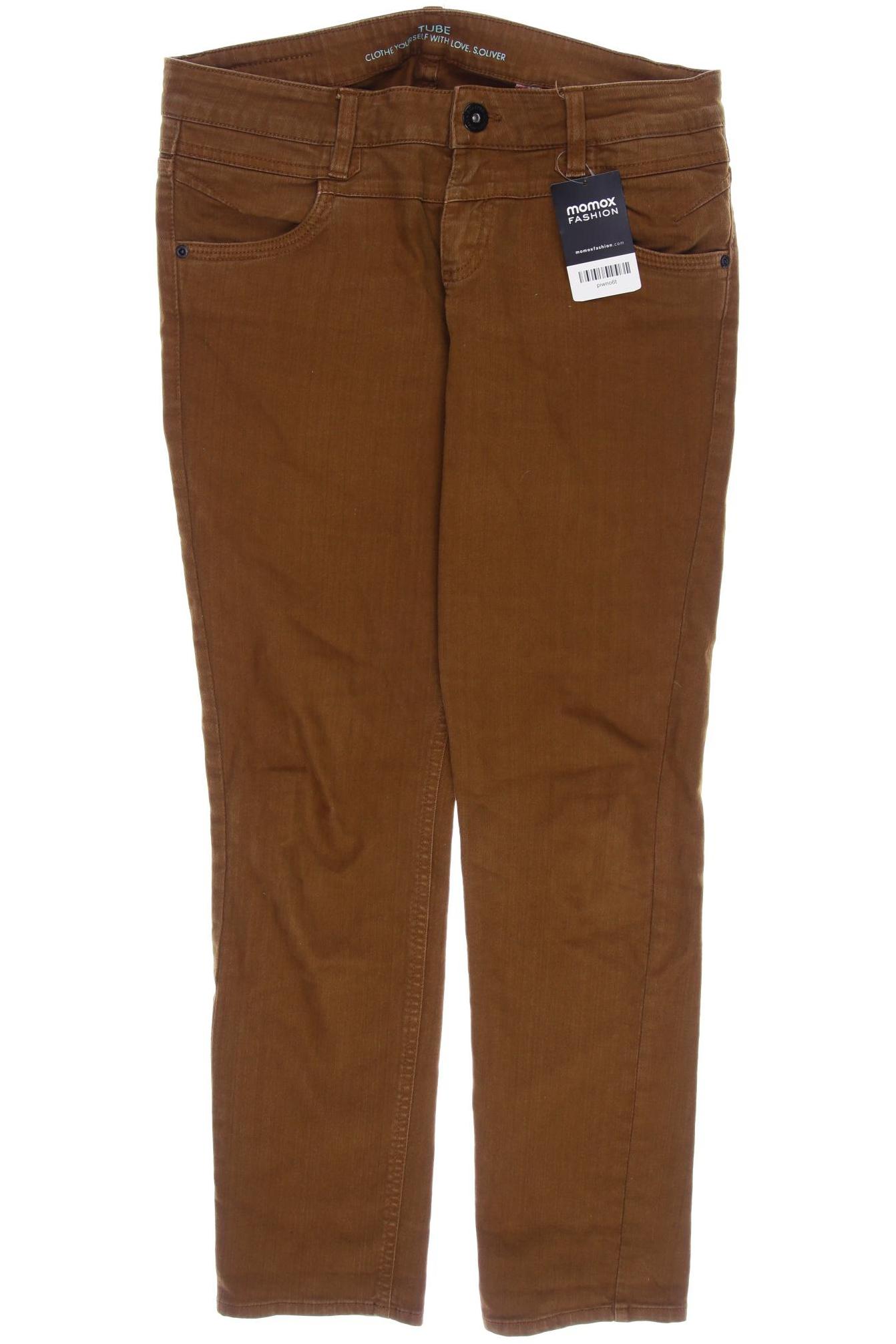 

s.Oliver Damen Jeans, braun, Gr. 34