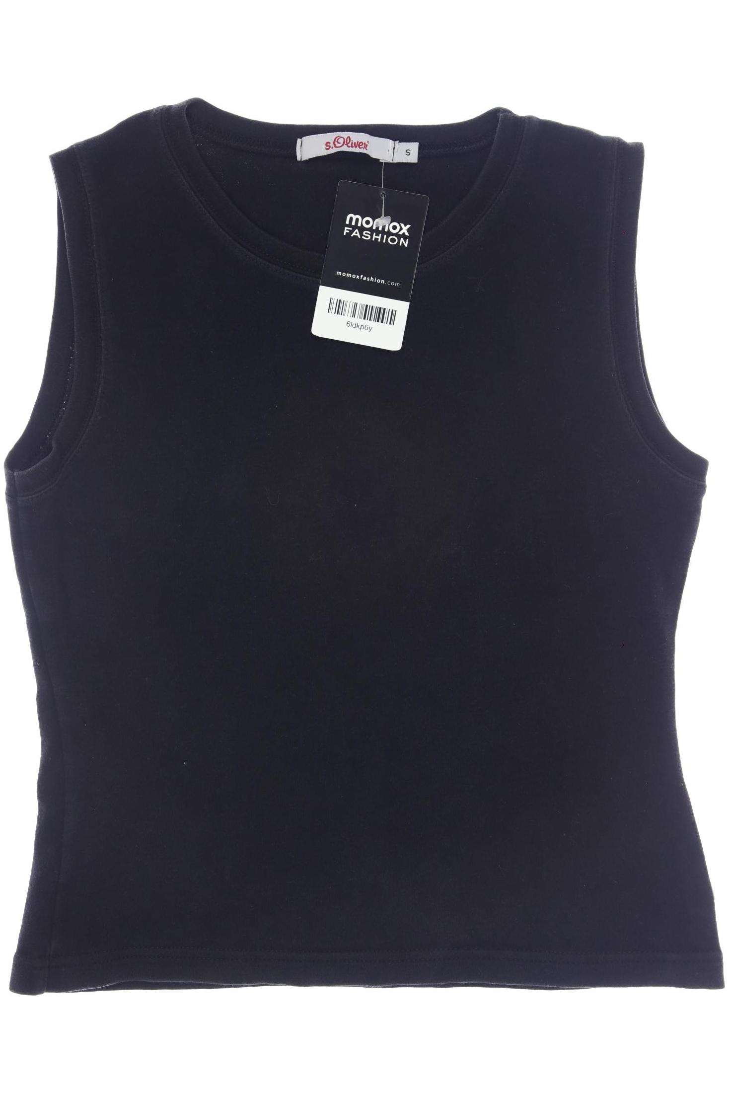 

s.Oliver Damen Top, schwarz, Gr. 36