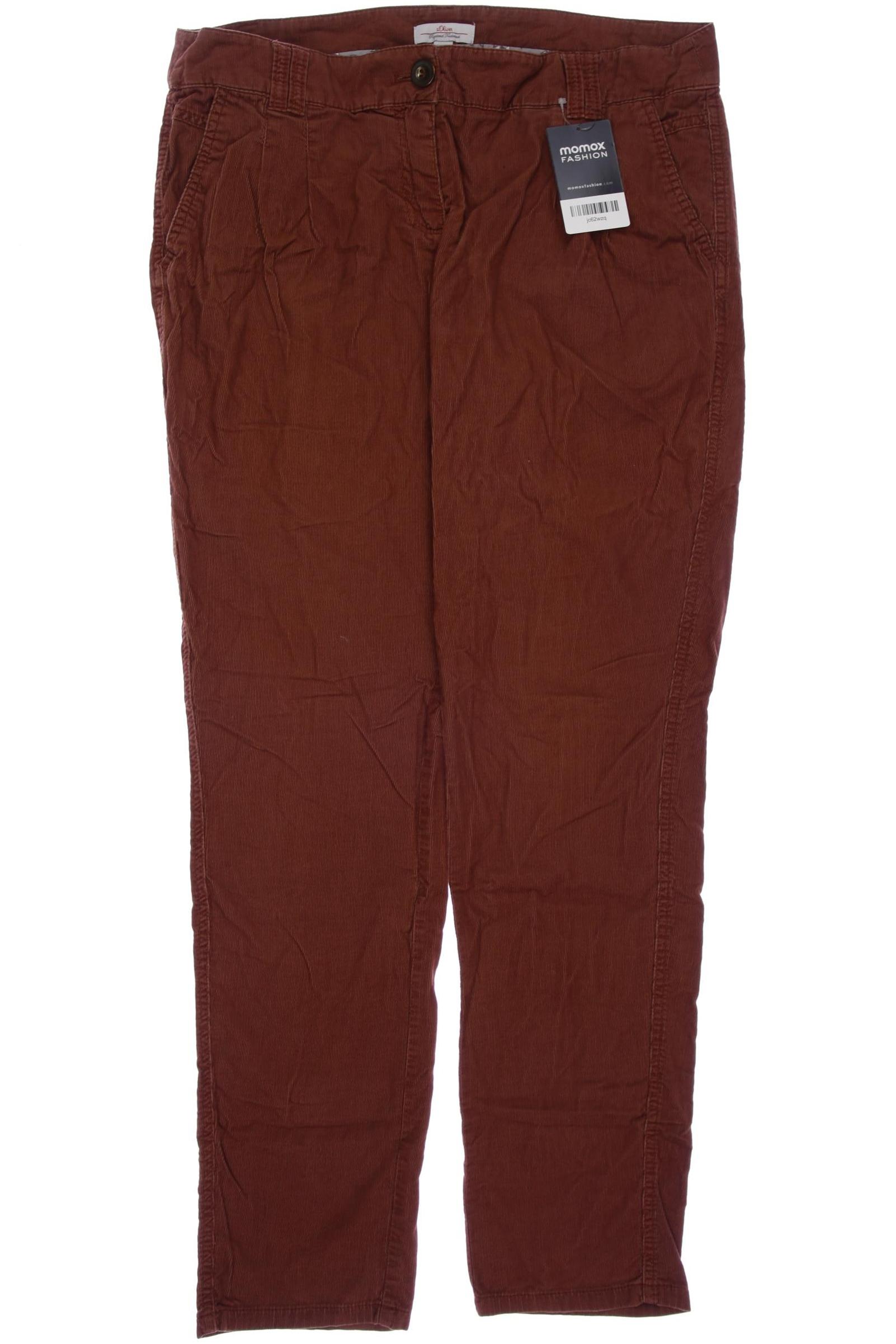 

s.Oliver Damen Stoffhose, braun, Gr. 38