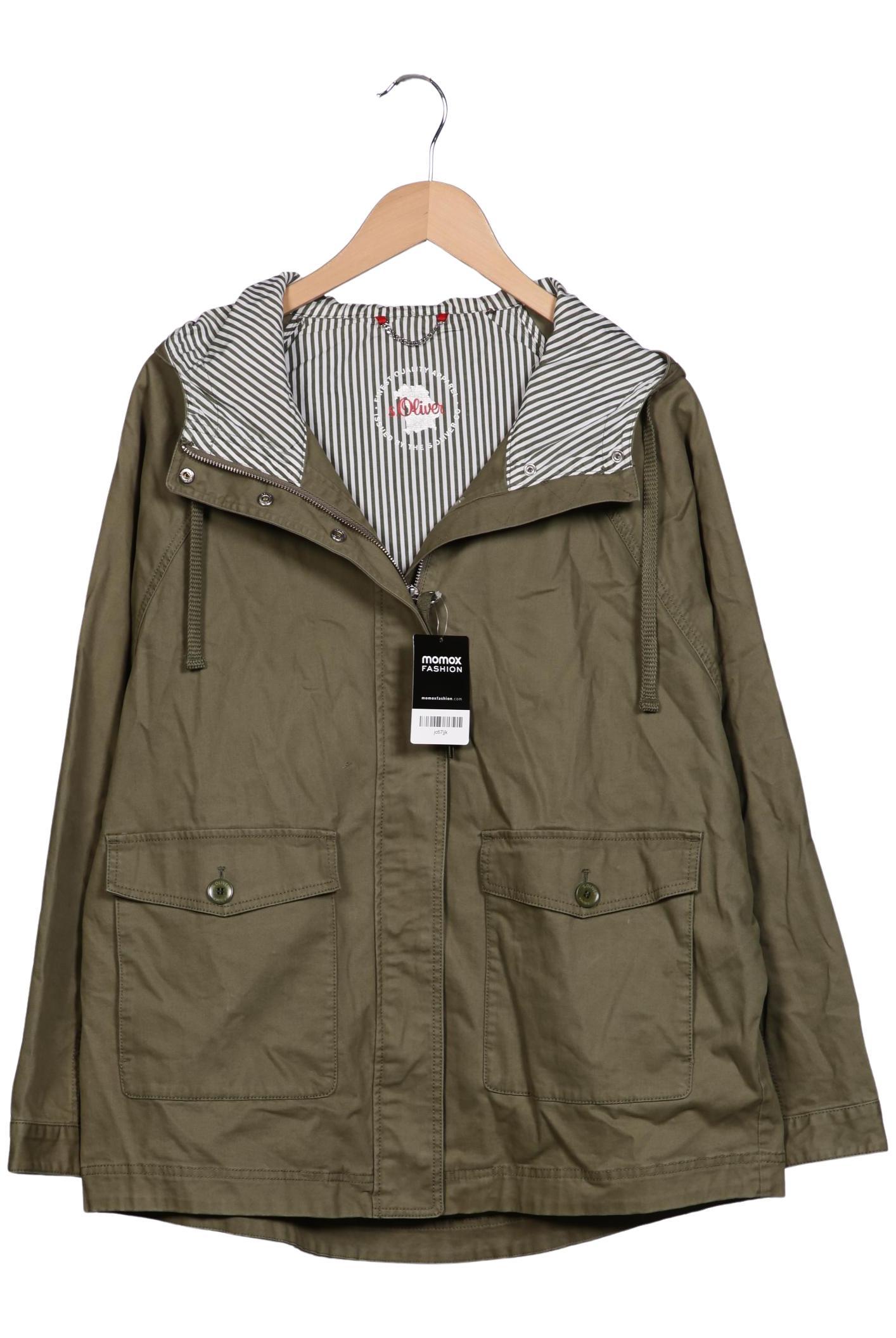 

s.Oliver Damen Jacke, grün, Gr. 38