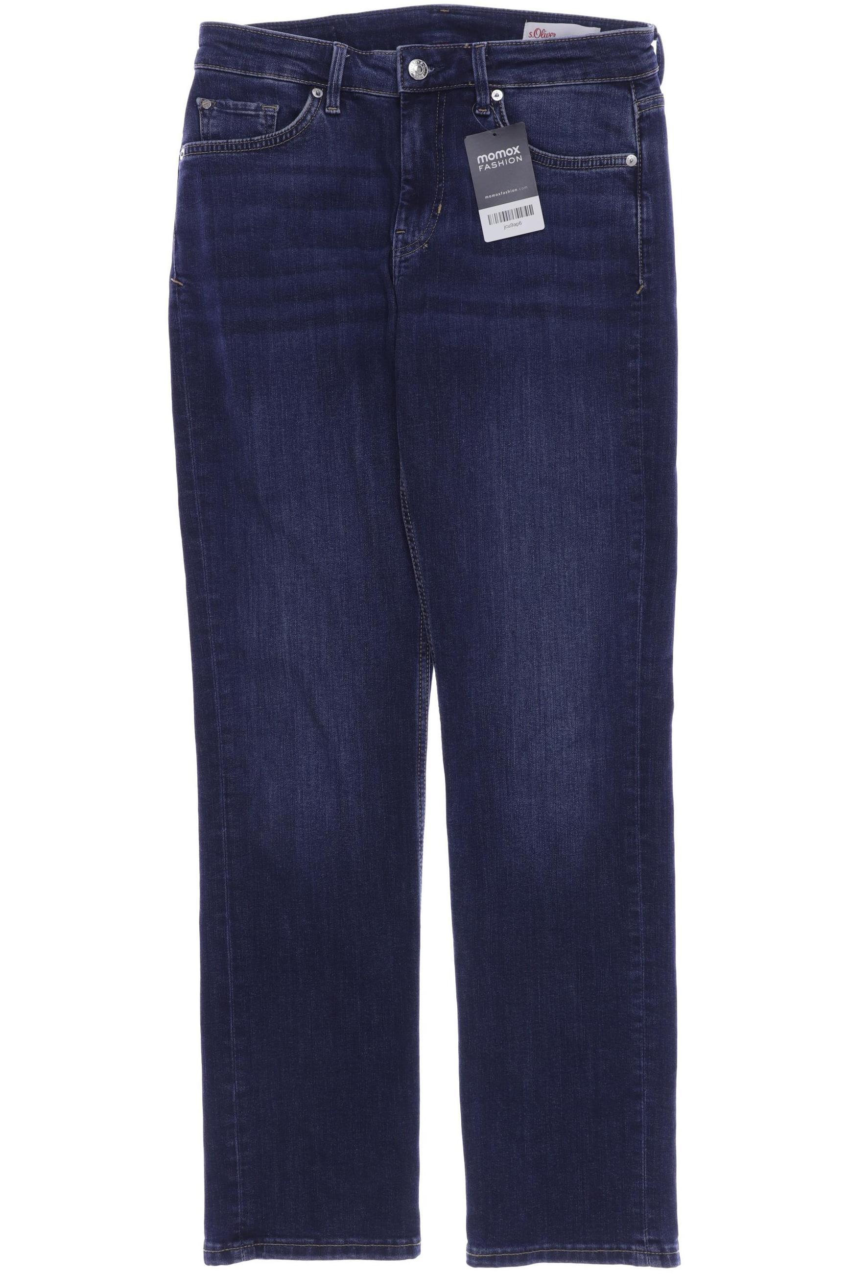 

s.Oliver Damen Jeans, marineblau