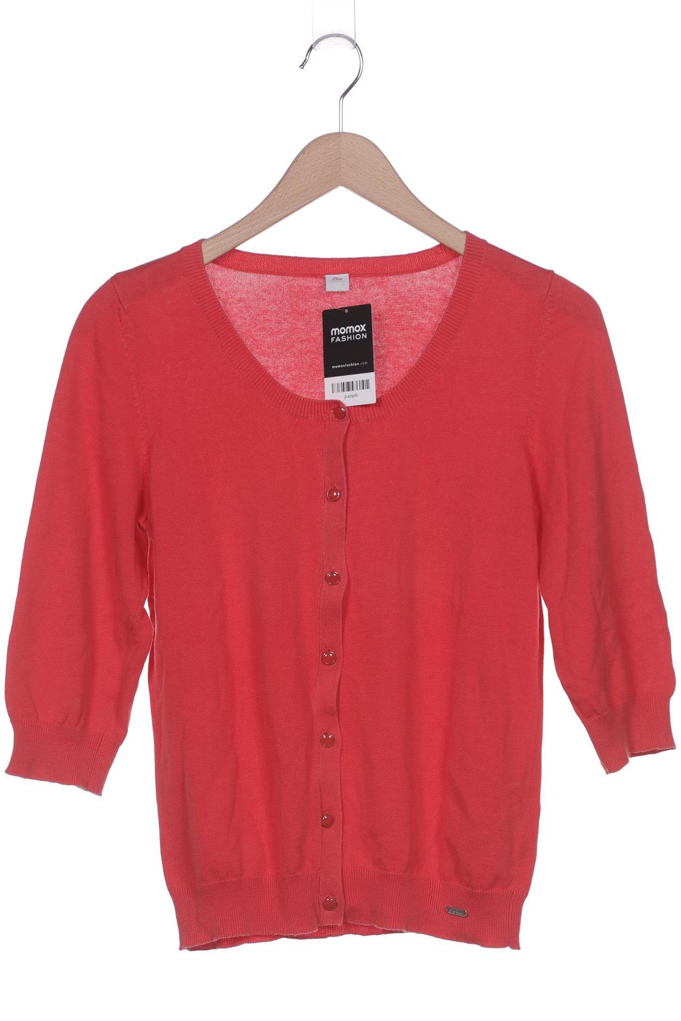 

s.Oliver Damen Strickjacke, rot, Gr. 40