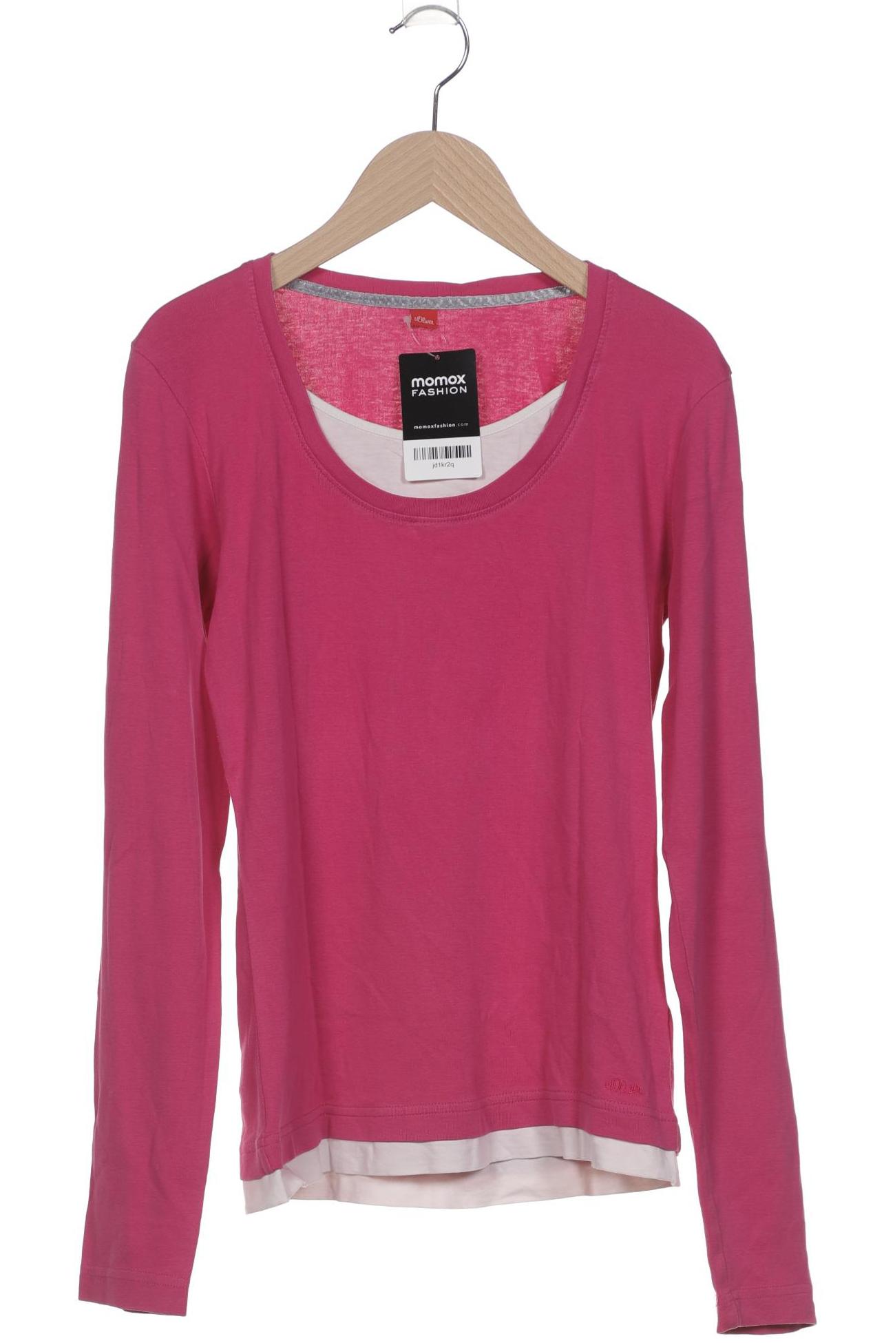 

s.Oliver Damen Langarmshirt, pink, Gr. 38