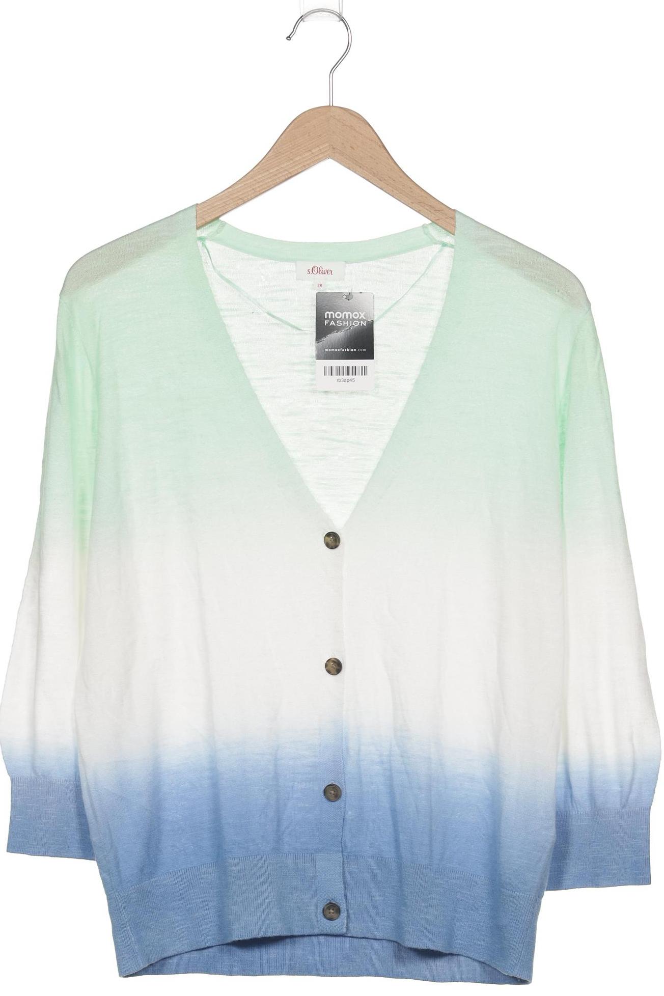 

s.Oliver Damen Strickjacke, mehrfarbig, Gr. 38
