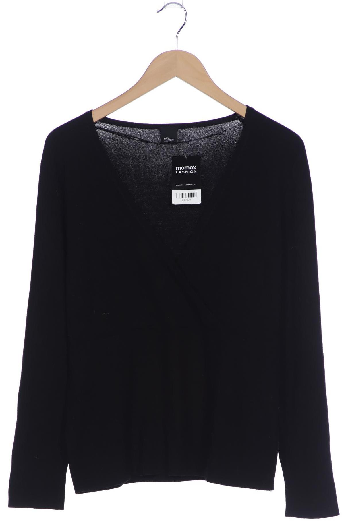 

s.Oliver Damen Pullover, schwarz, Gr. 40