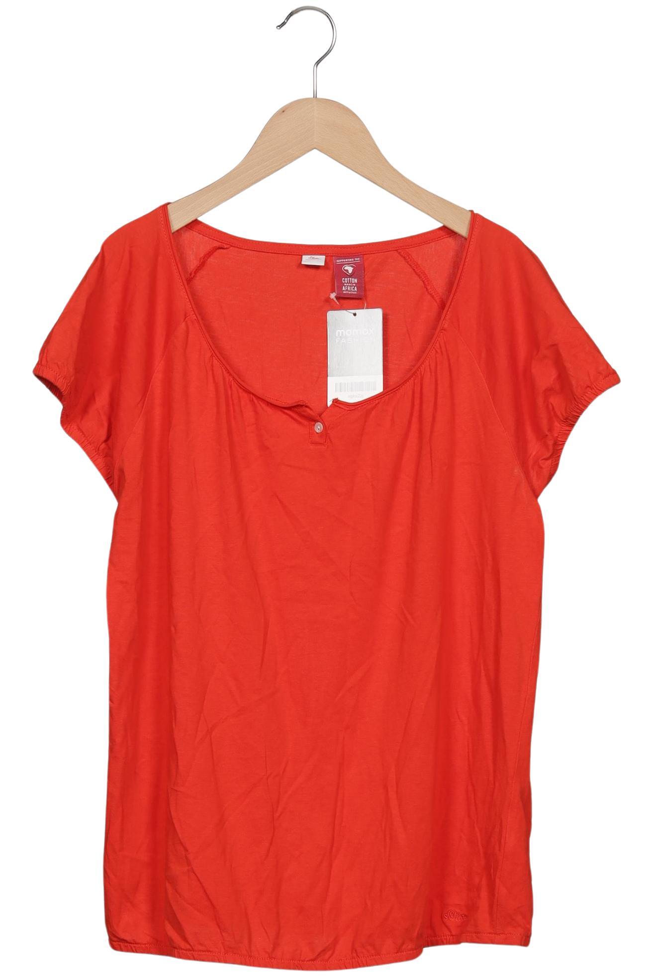 

s.Oliver Damen T-Shirt, rot, Gr. 40