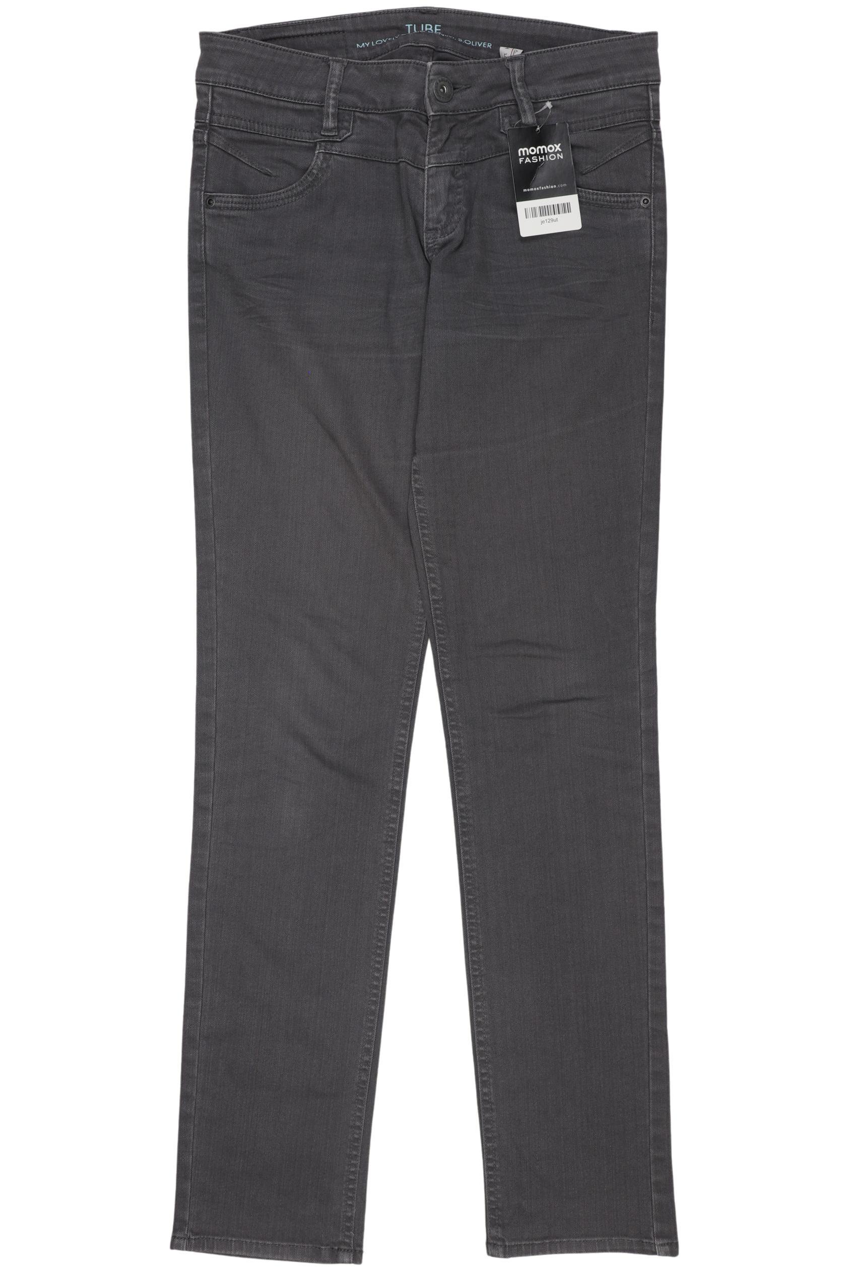 

s.Oliver Damen Jeans, grau, Gr. 34