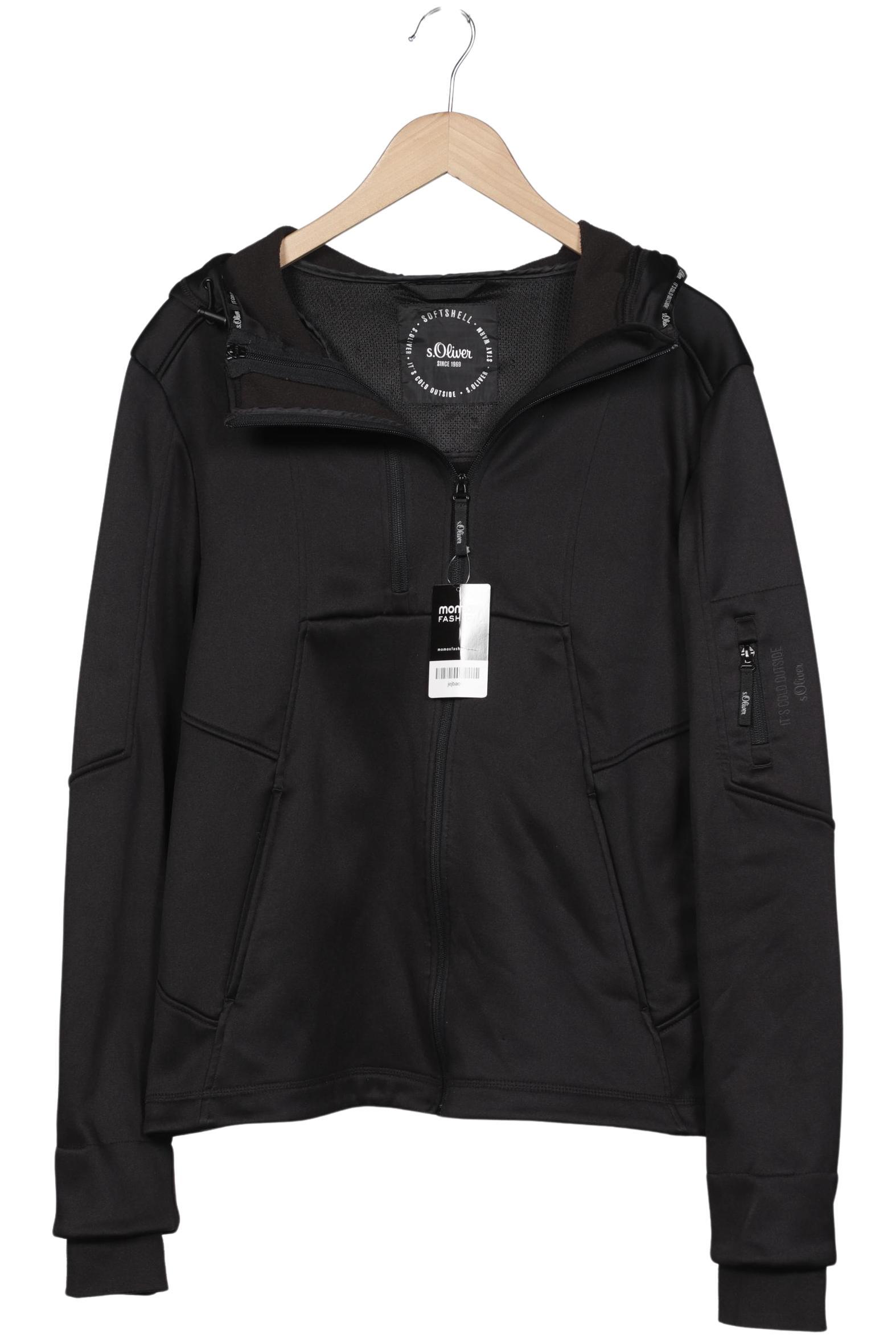 

s.Oliver Damen Jacke, schwarz, Gr. 46