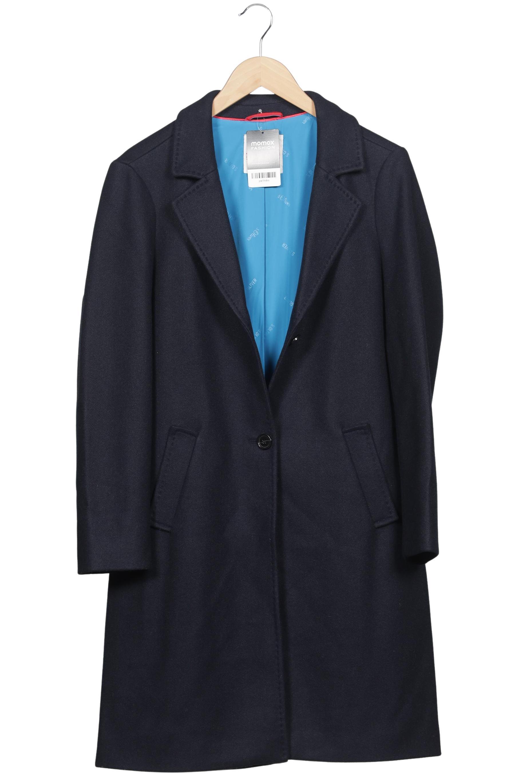 

s.Oliver Damen Mantel, marineblau, Gr. 38
