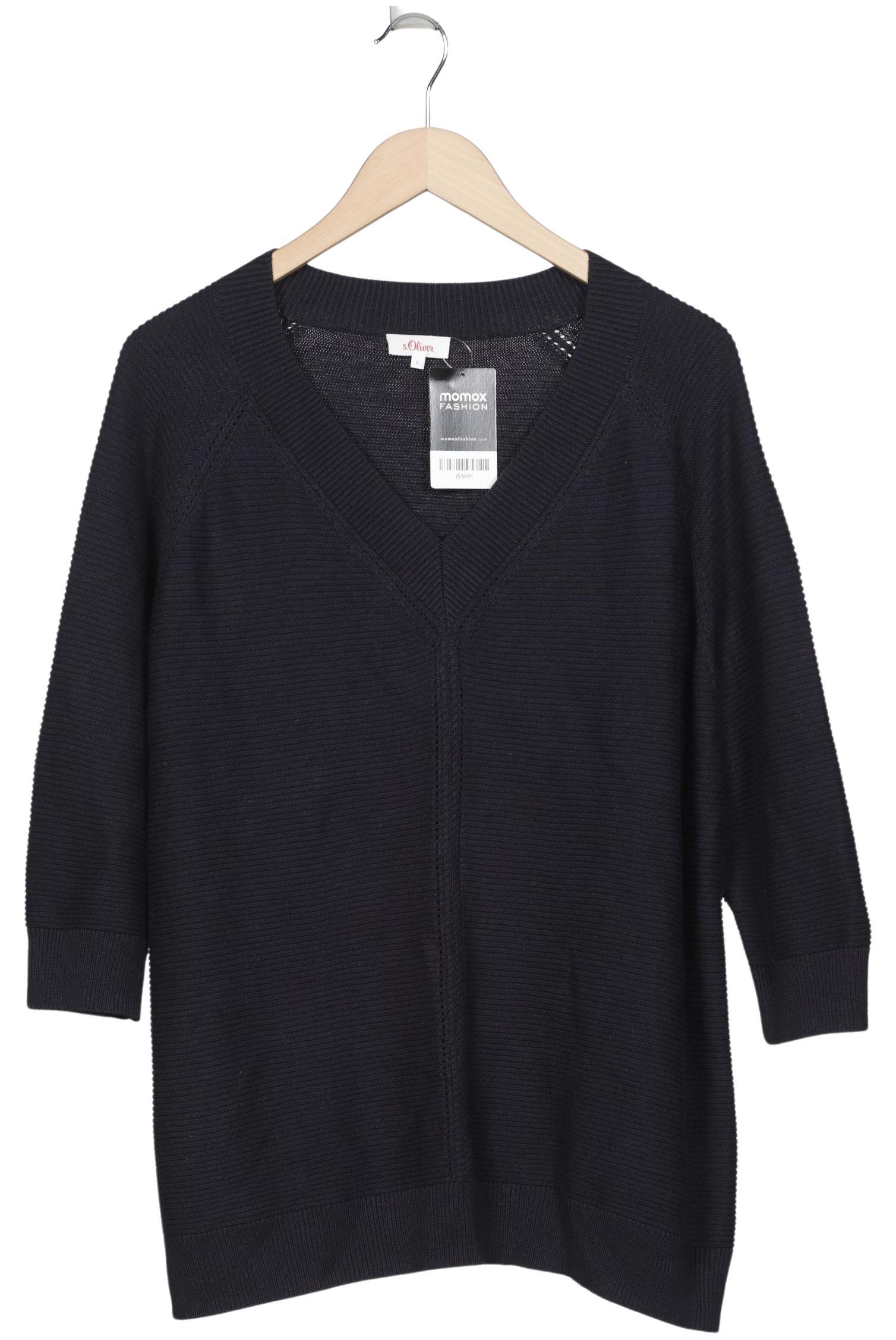 

s.Oliver Damen Pullover, marineblau, Gr. 42