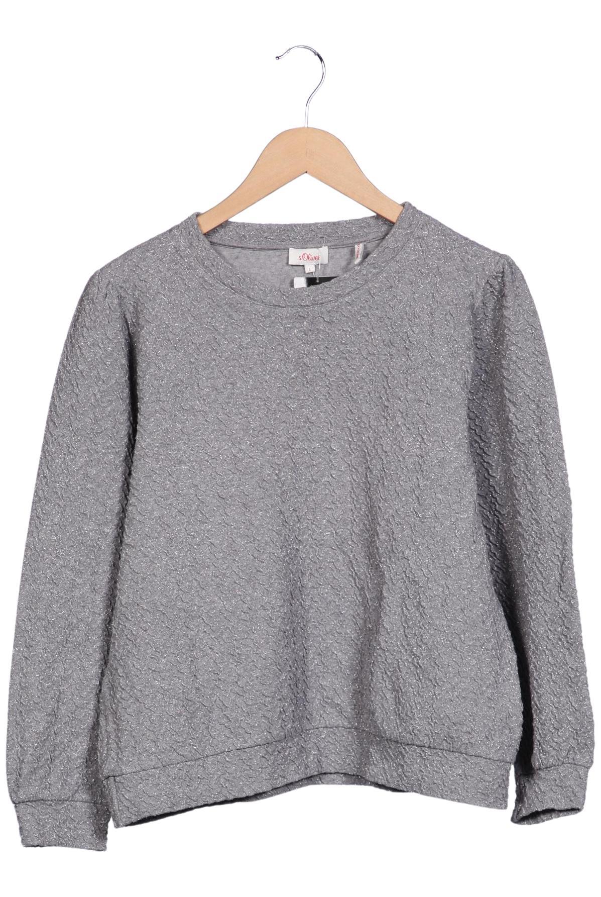 

s.Oliver Damen Sweatshirt, grau, Gr. 42