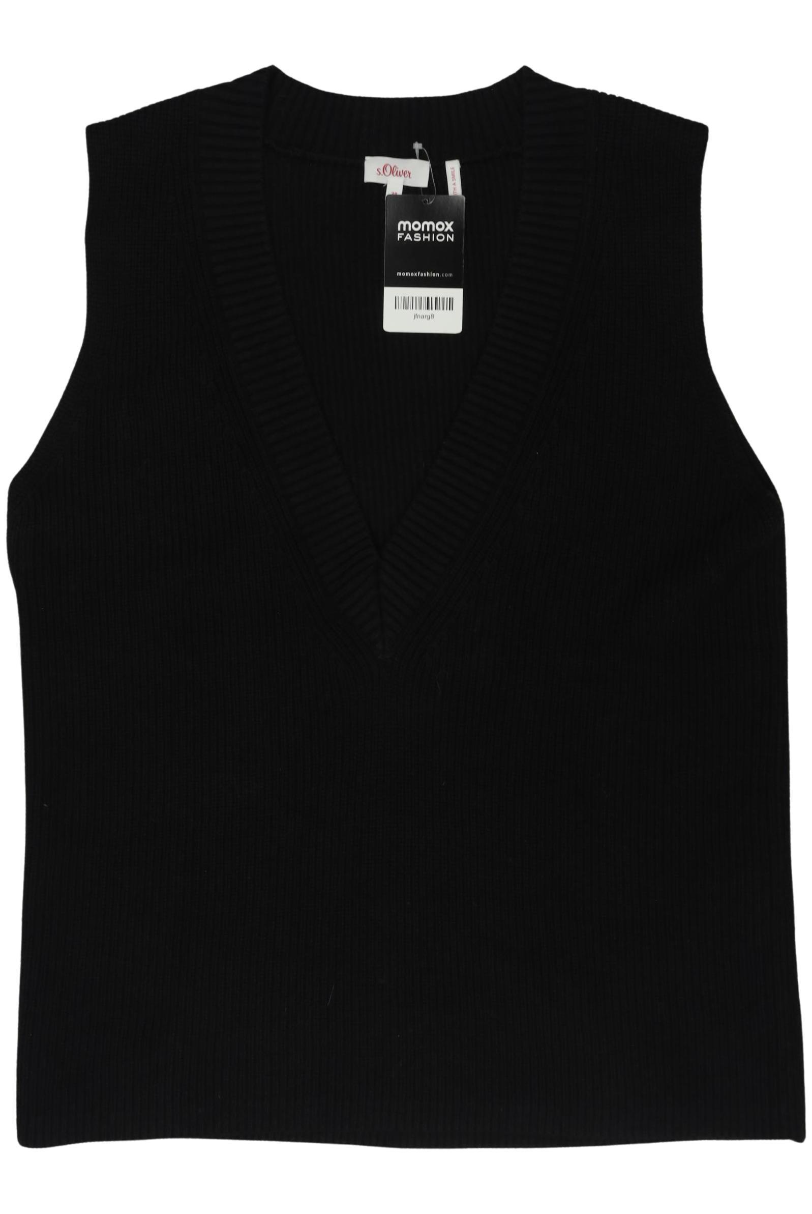 

s.Oliver Damen Pullover, schwarz, Gr. 38