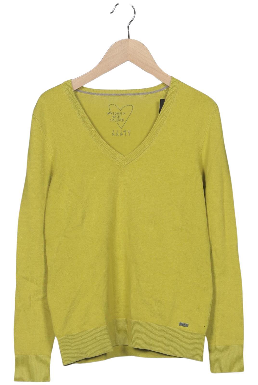 

s.Oliver Damen Pullover, hellgrün, Gr. 34