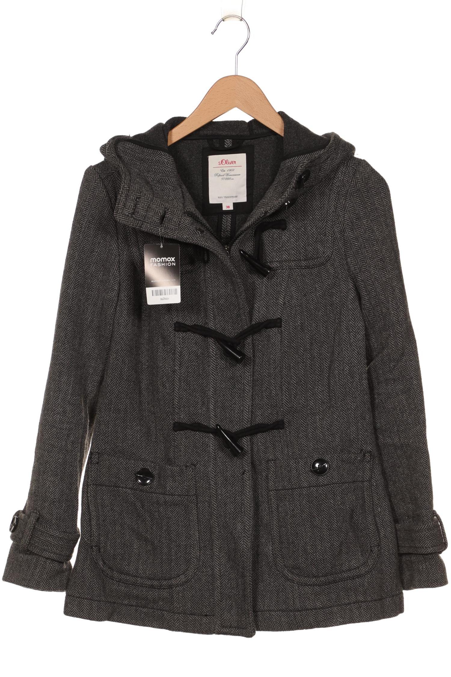 

s.Oliver Damen Jacke, grau, Gr. 38