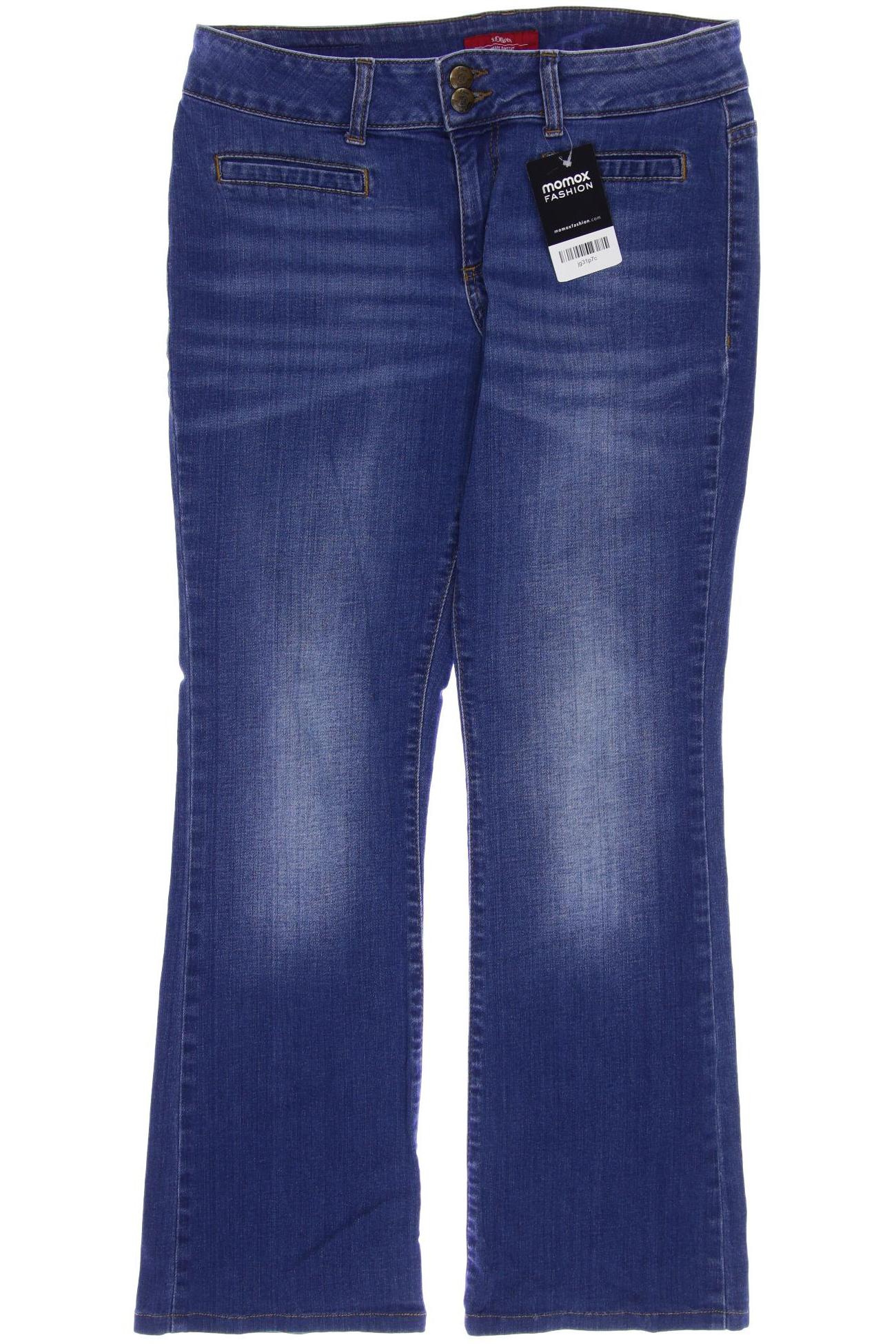

s.Oliver Damen Jeans, blau