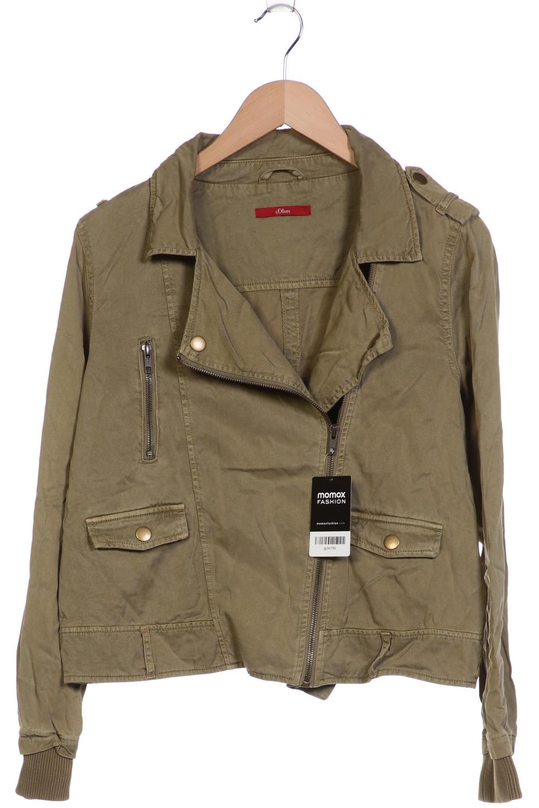 

s.Oliver Damen Jacke, grün, Gr. 44