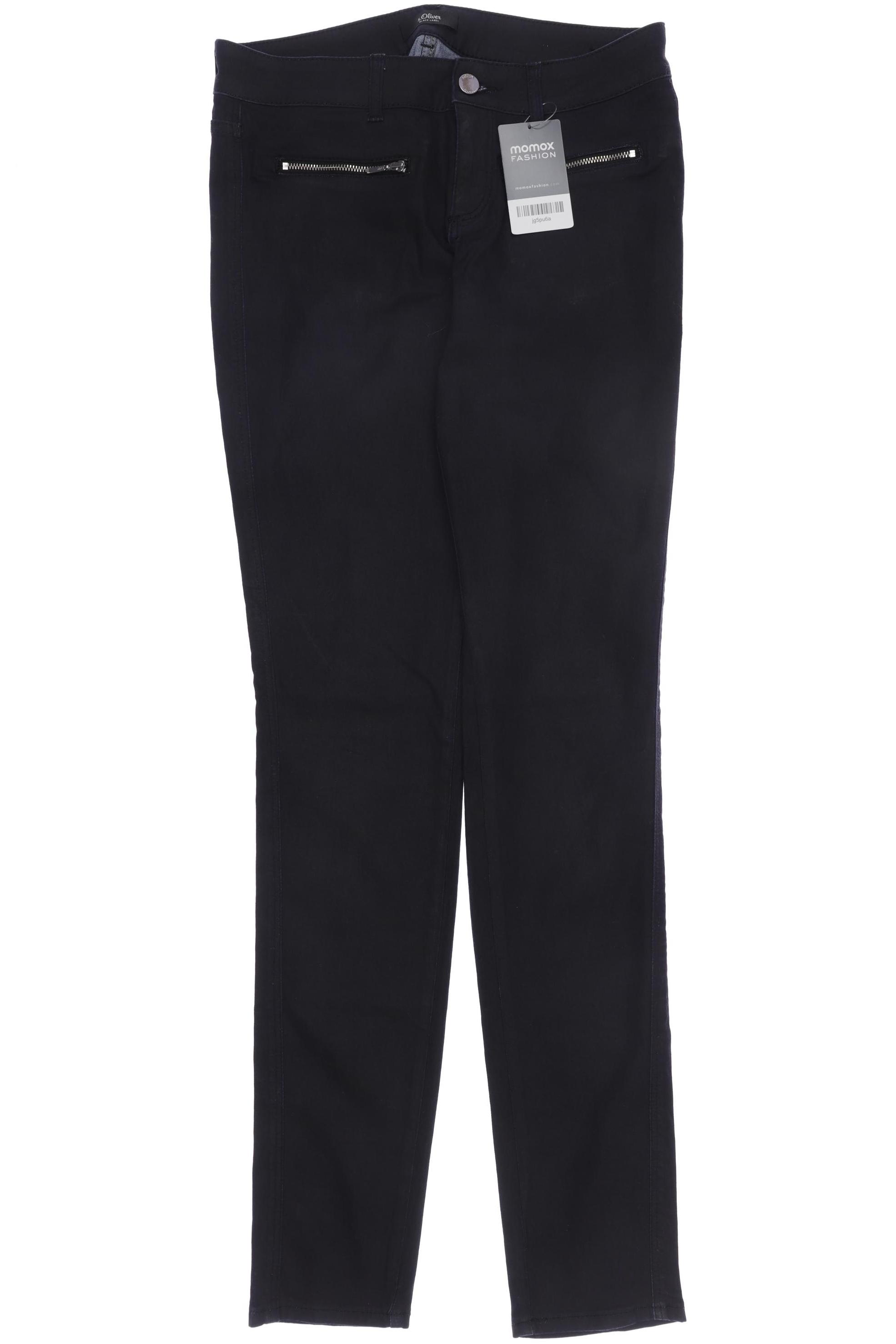 

s.Oliver Damen Stoffhose, schwarz, Gr. 38